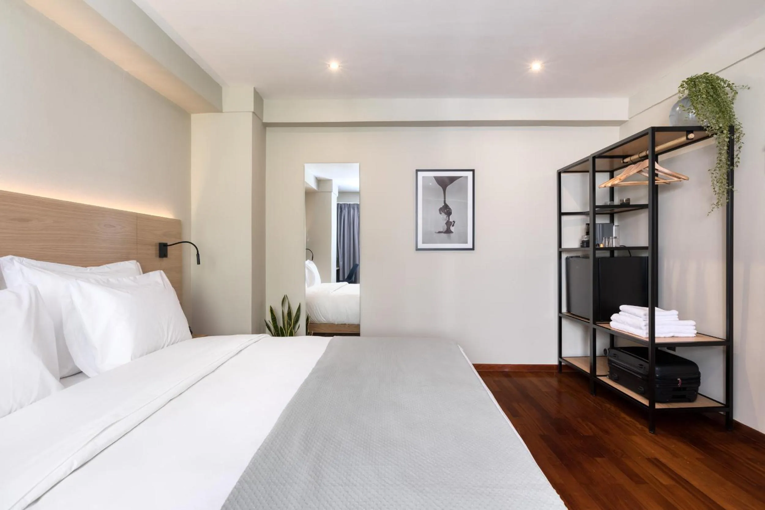 Bed in Arcade Hotel Athens