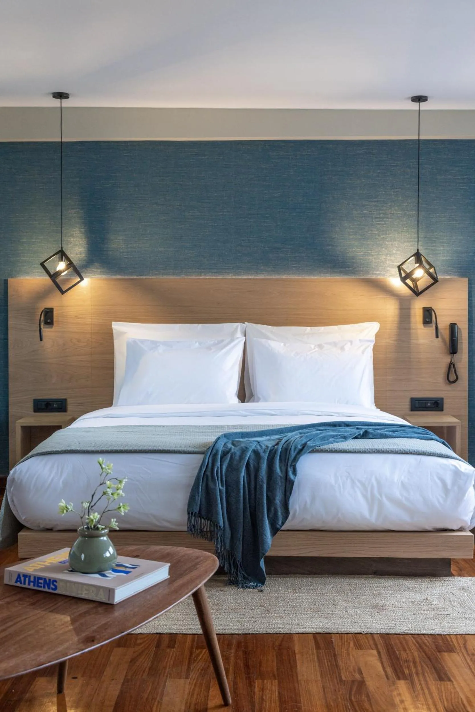 Bed in Arcade Hotel Athens