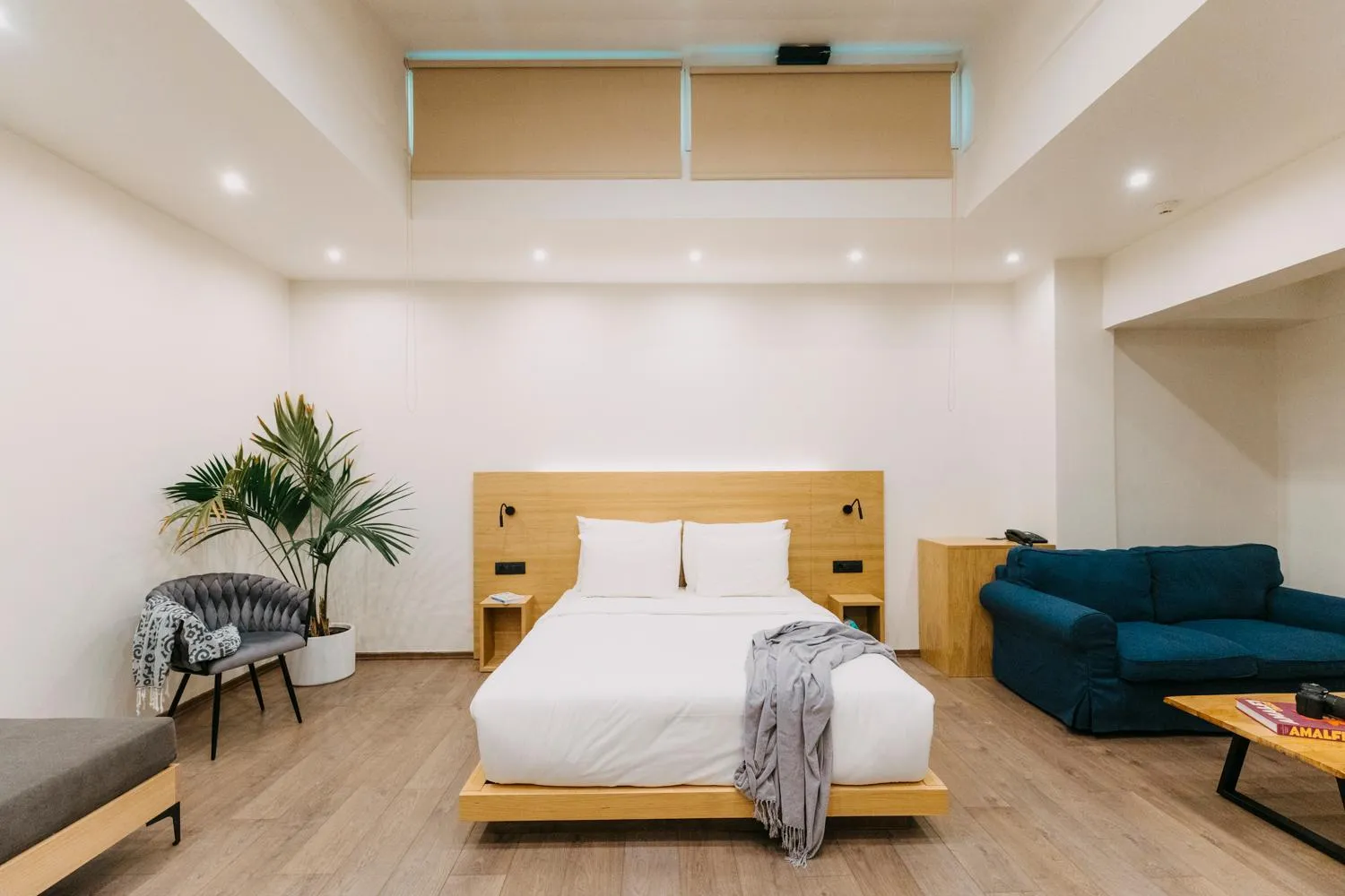 Bed in Arcade Hotel Athens