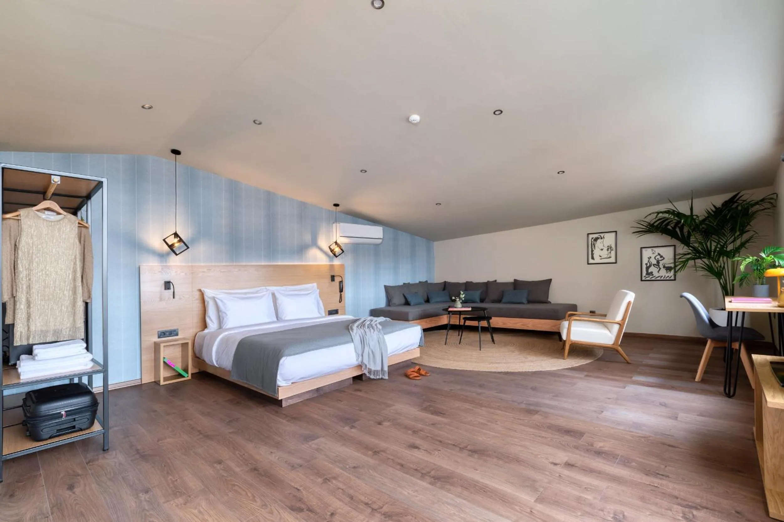 Bed in Arcade Hotel Athens