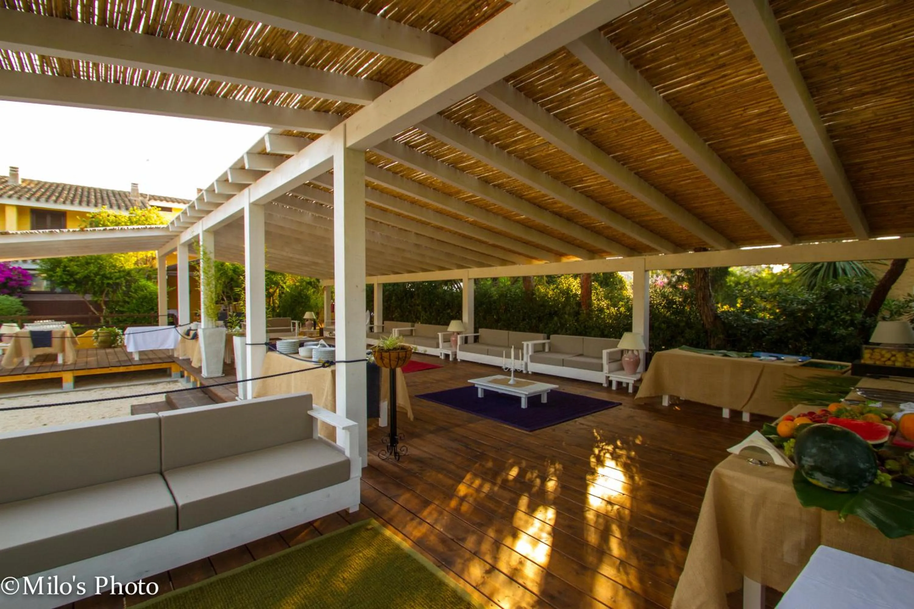 Balcony/Terrace in Is Benas Country Lodge