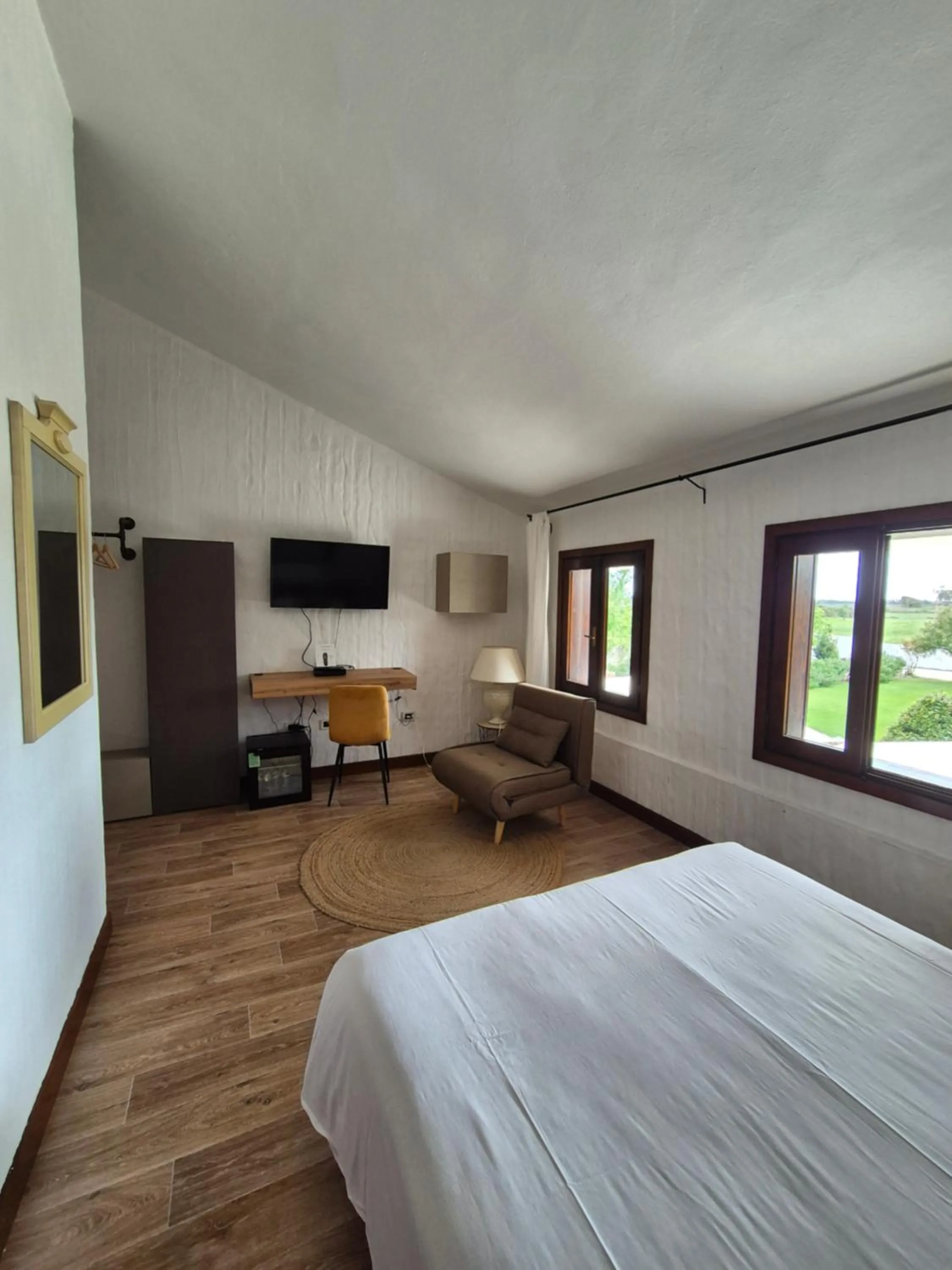 Bed in Is Benas Country Lodge