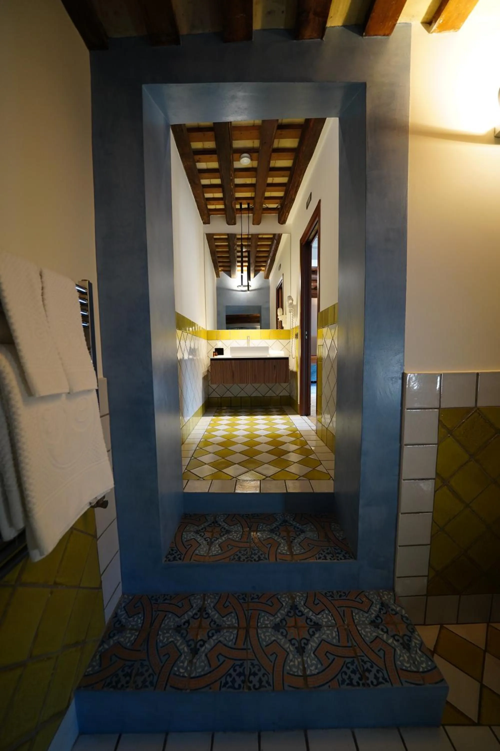 Bathroom in Hotel Carmine