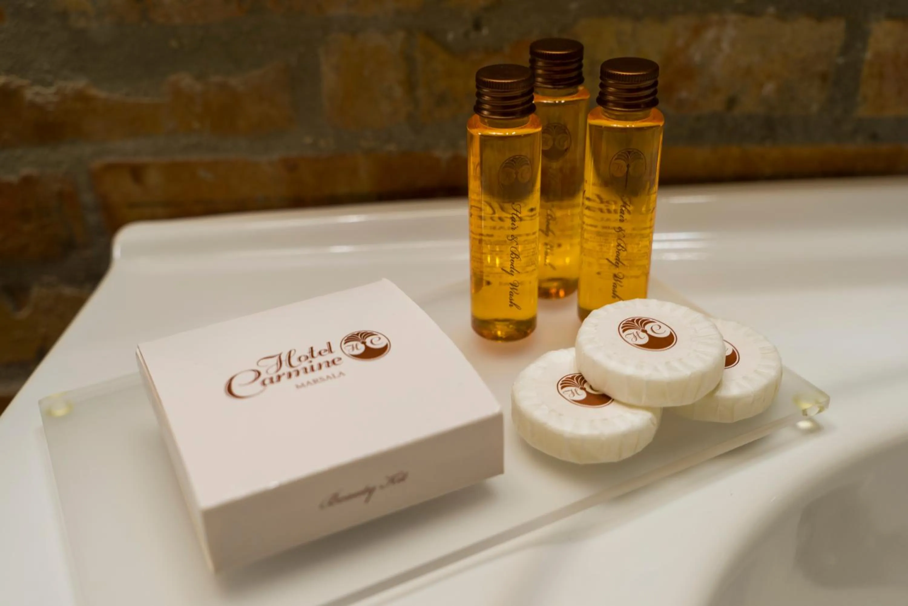 Decorative detail in Hotel Carmine