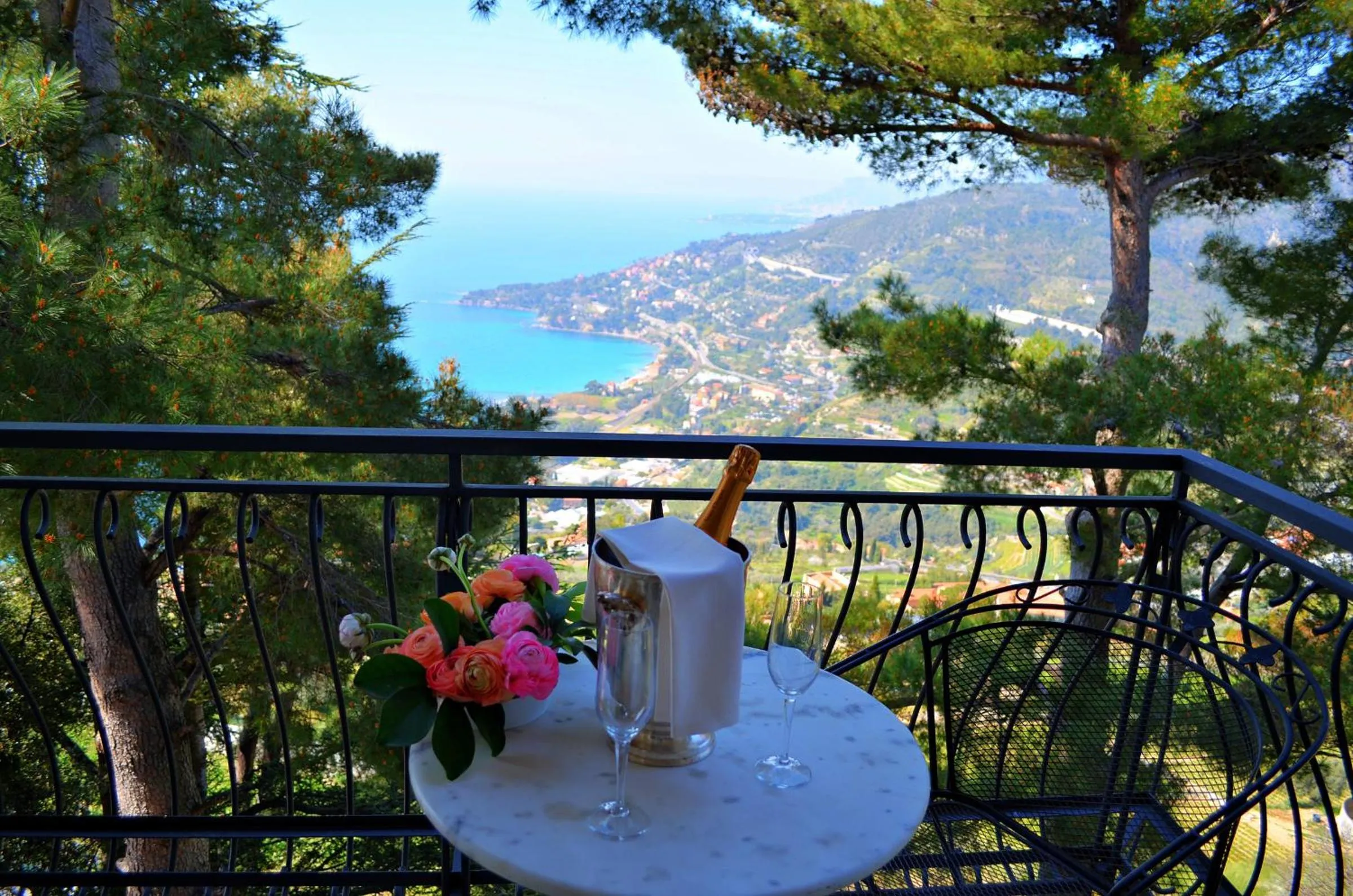 View (from property/room) in La Riserva di Castel d'Appio- Charme & Relax