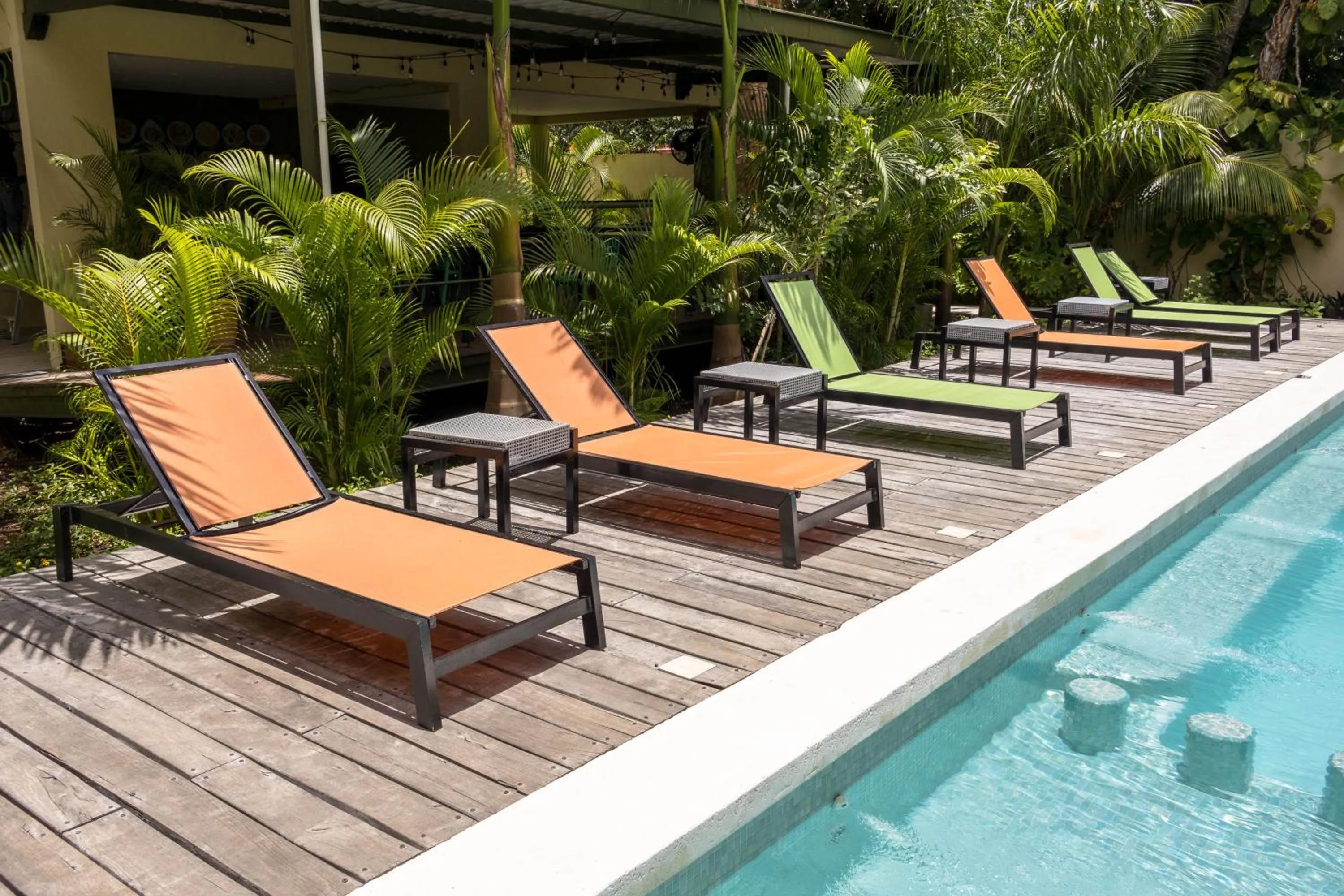 Garden in LOL-HA Hotel Boutique Aeropuerto Cancún