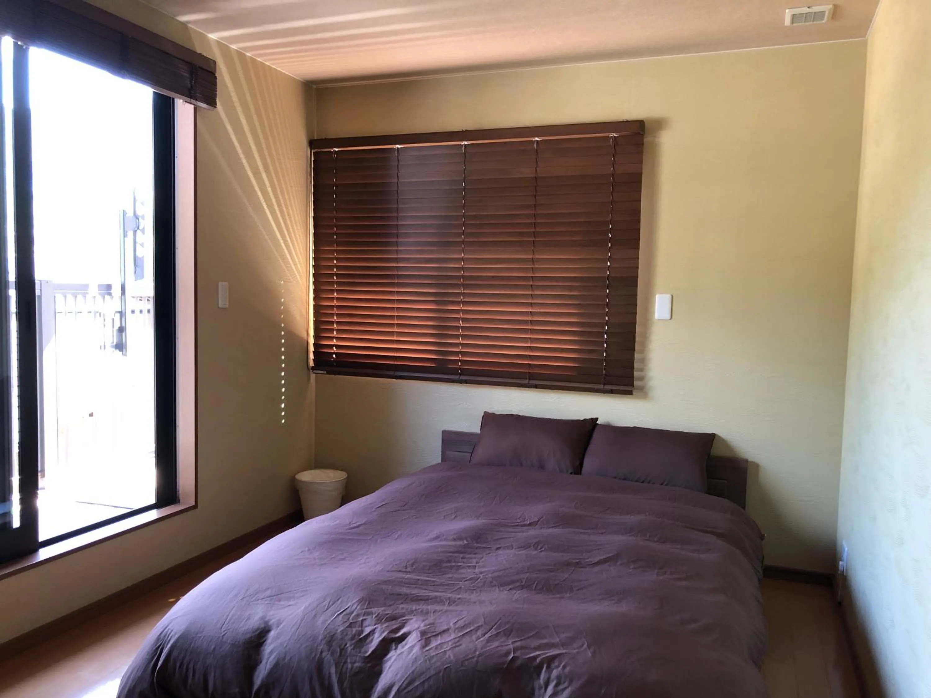 Bed in YUFUIN YUKI-AN