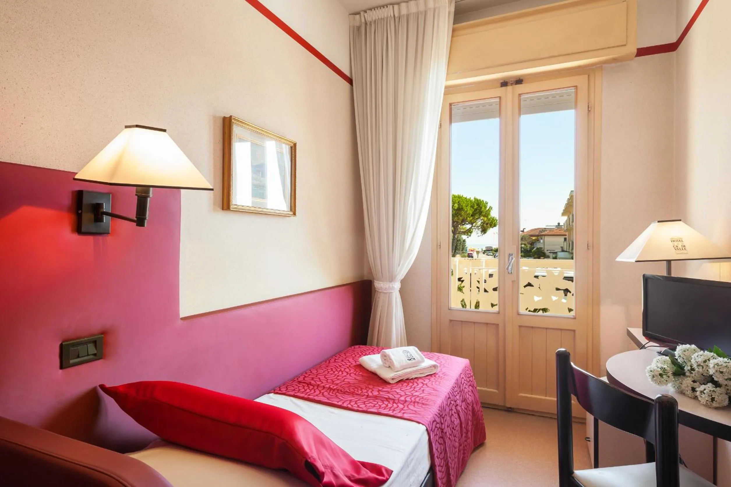 Bedroom, Bed in Hotel Ca' Di Valle