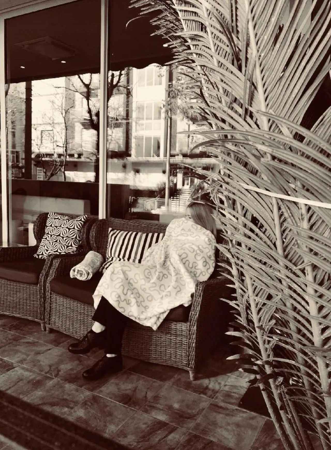 Patio in Hotel Principe di Piemonte