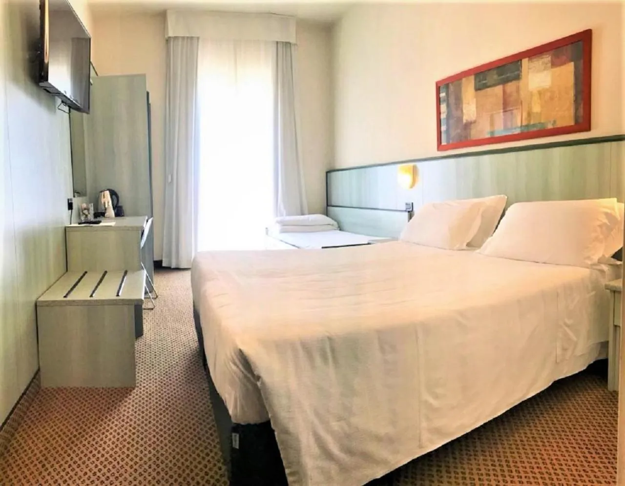 Bed in Hotel Principe di Piemonte