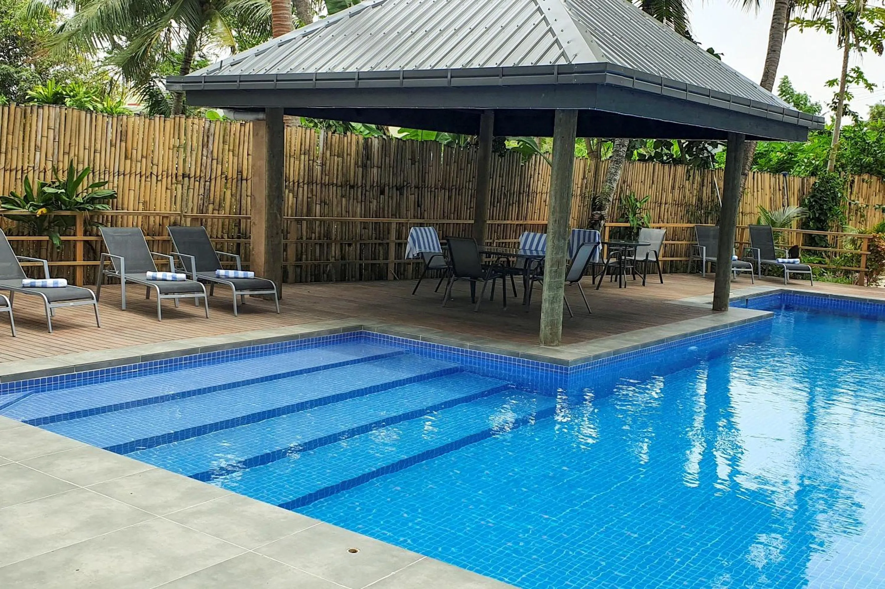 Swimming pool in Ramada Suites By Wyndham Seafront Coral Coast