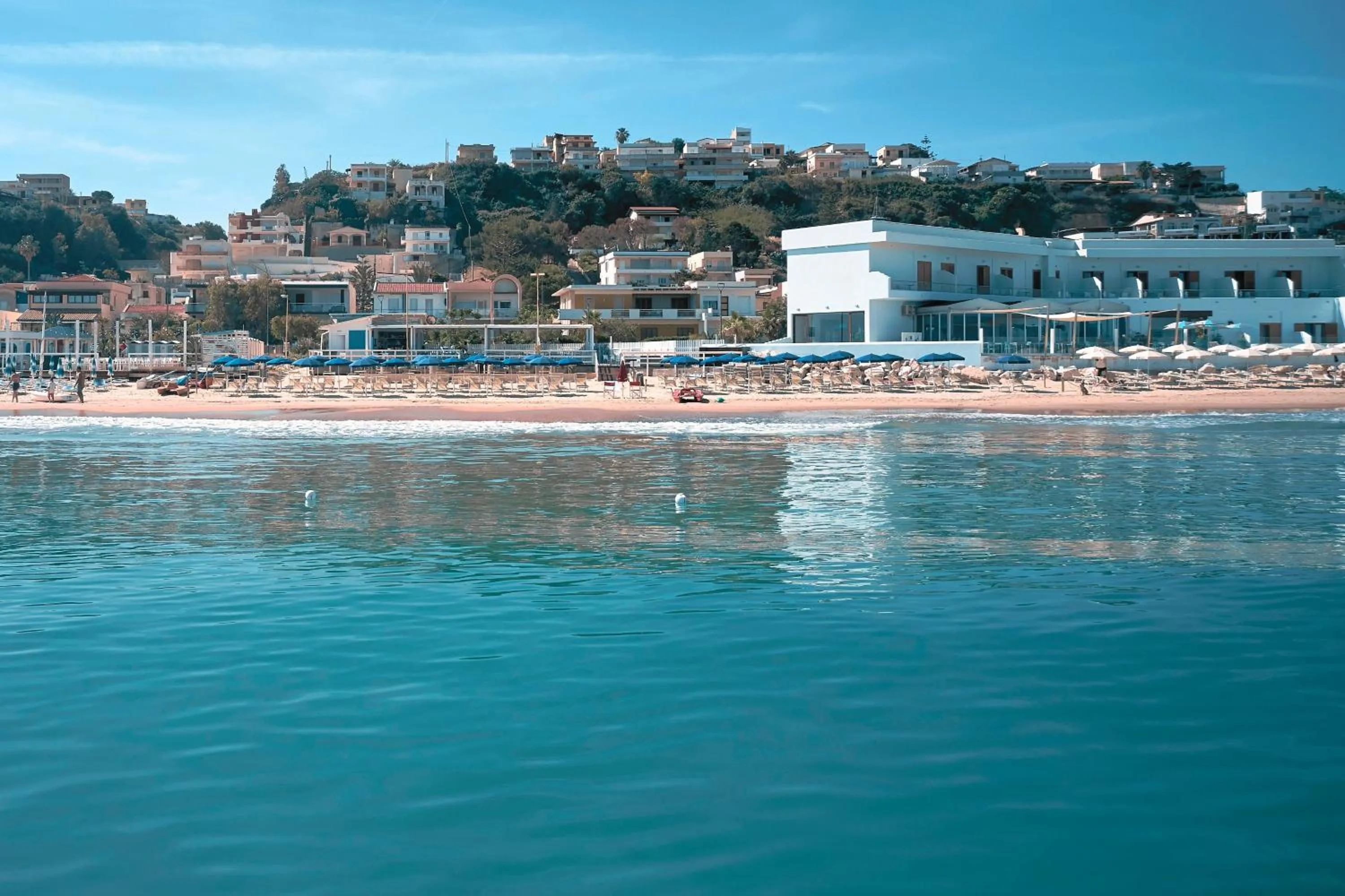 Property building in Hotel La Battigia