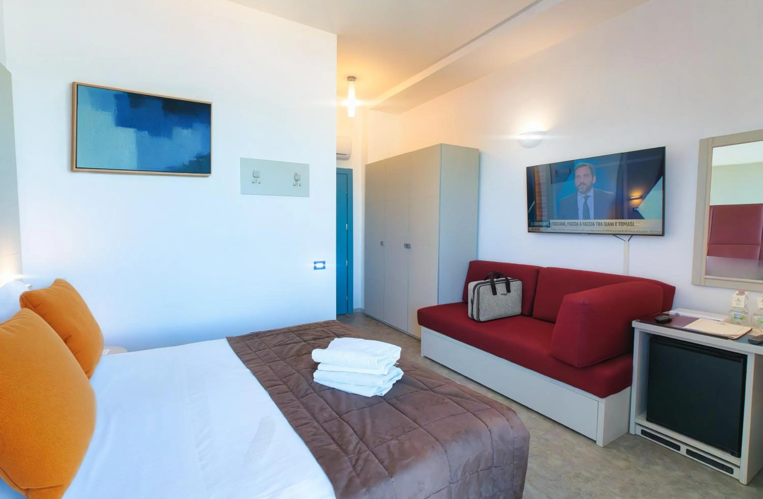 Bed in Hotel La Battigia