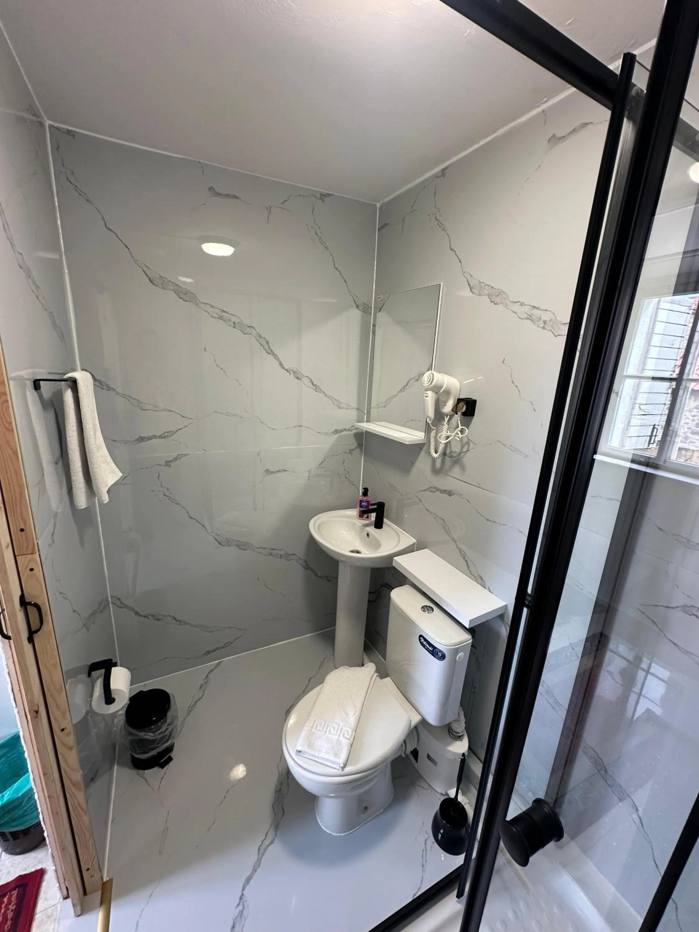 Shower in Beatrix Suites