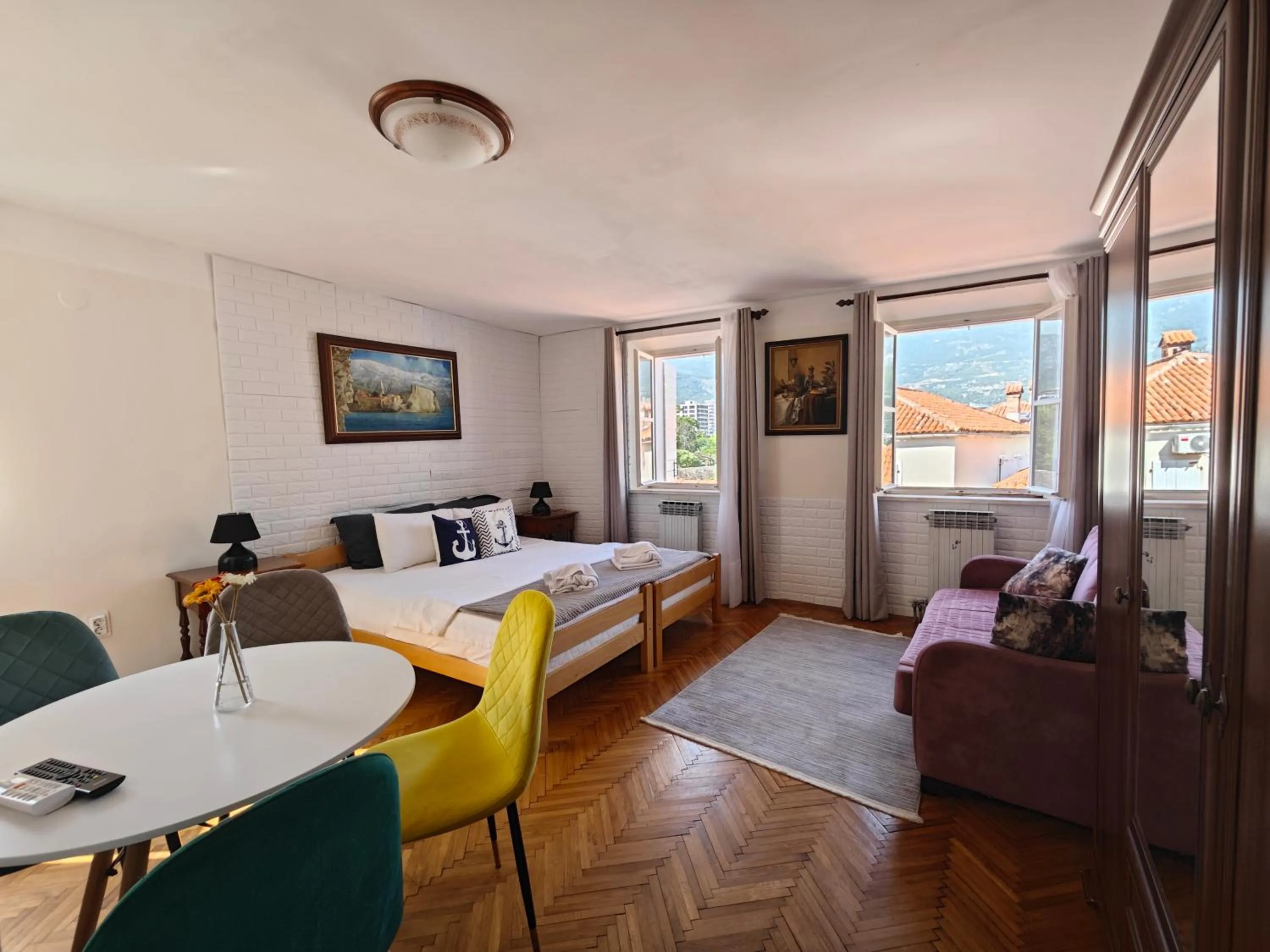 Bed in Beatrix Suites