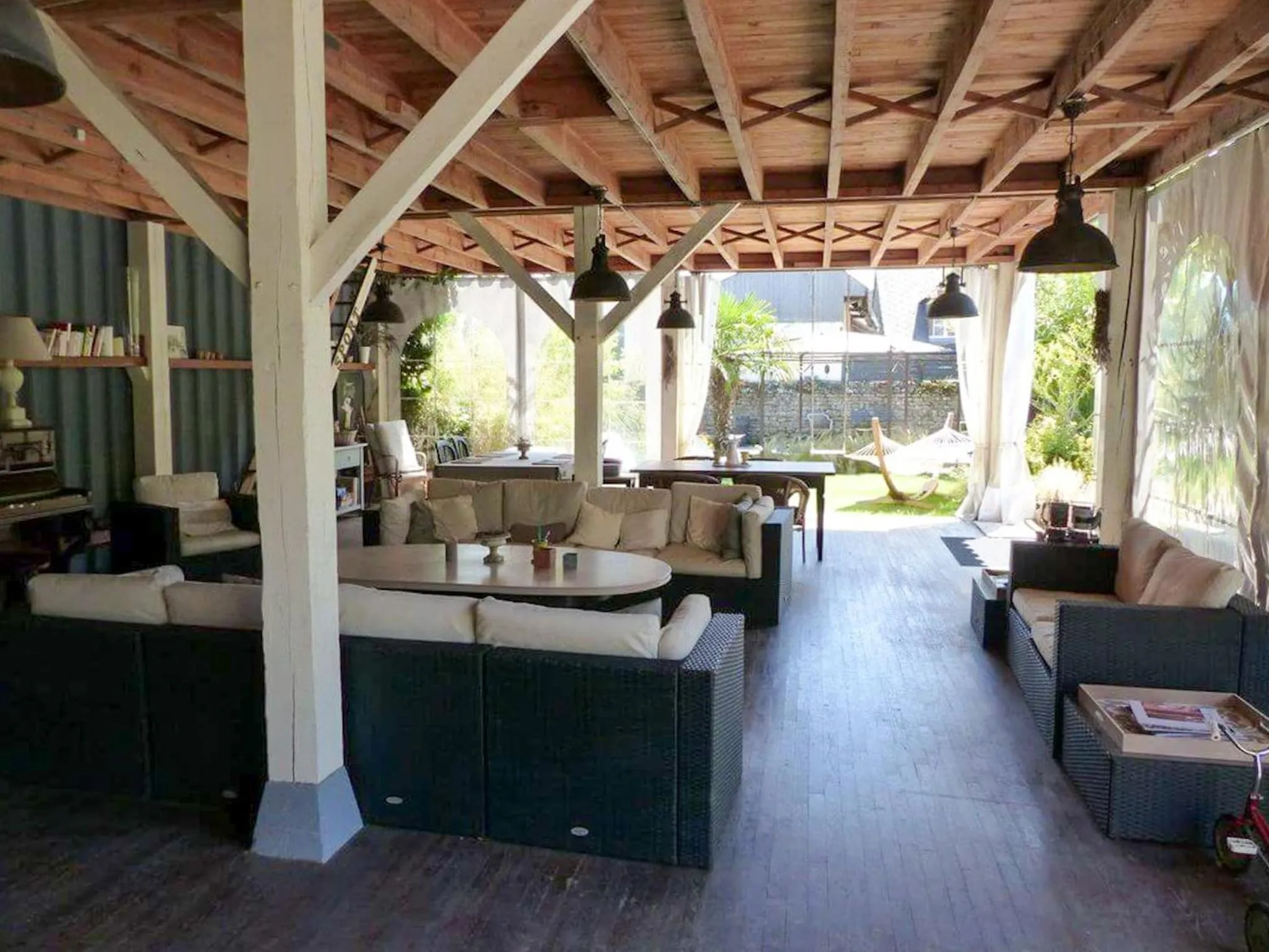 Patio in Gite Ty Nid Le 1900