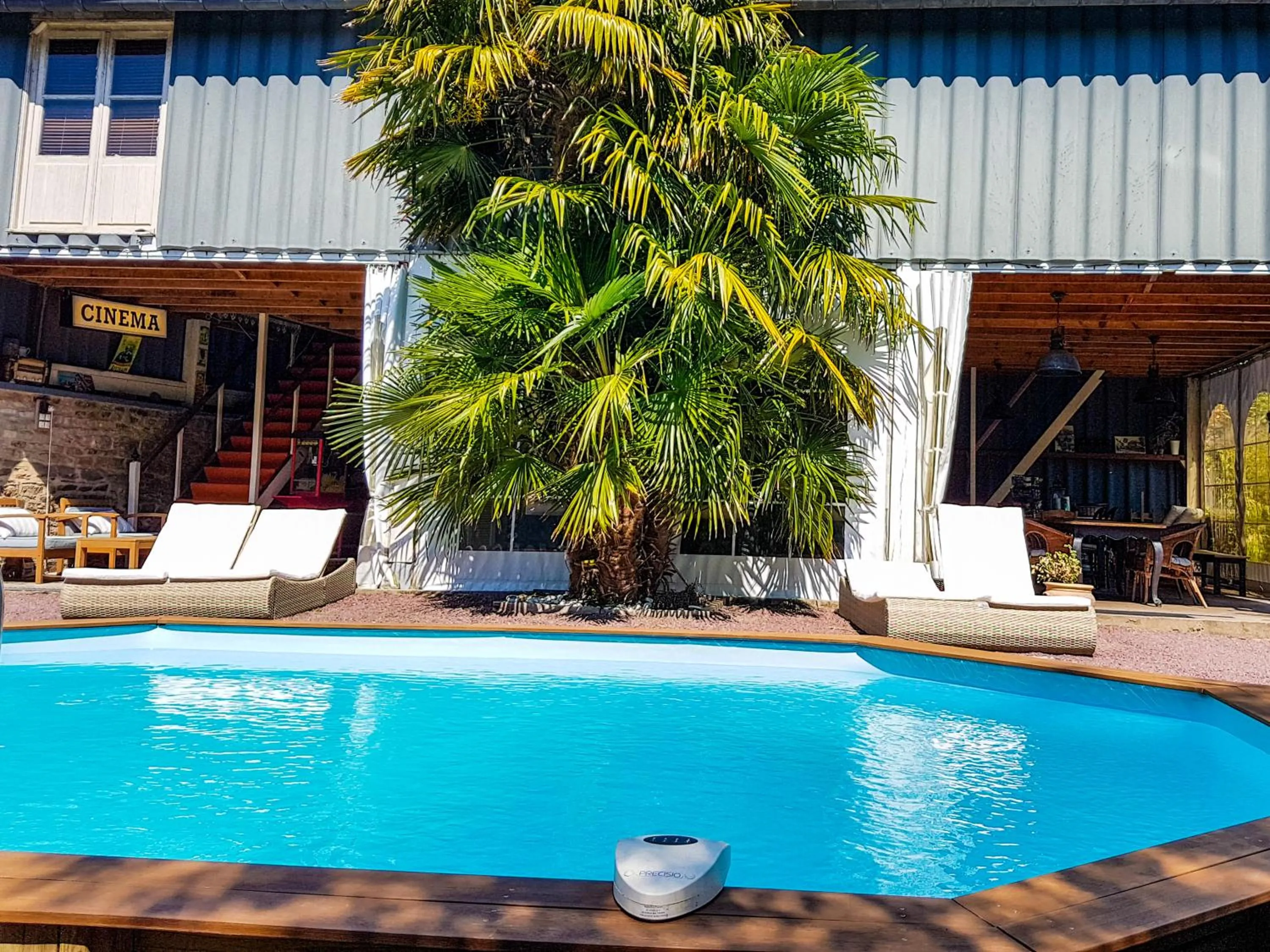 Swimming pool in Gite Ty Nid Le 1900