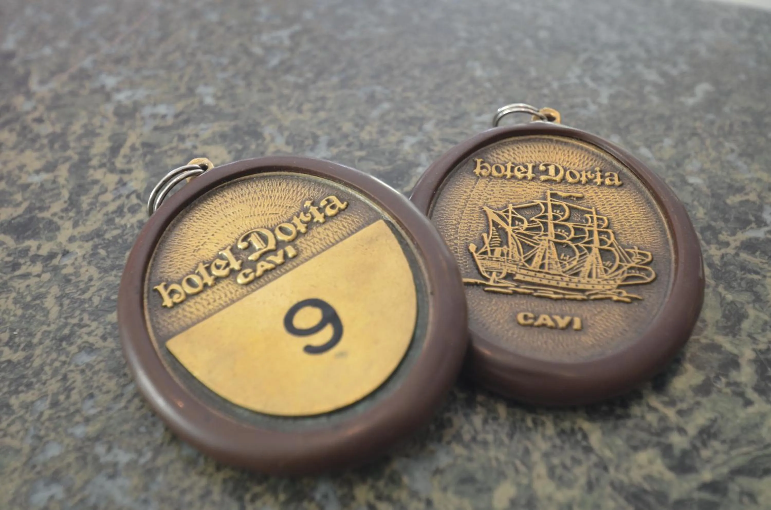 Property logo or sign in Hotel Doria