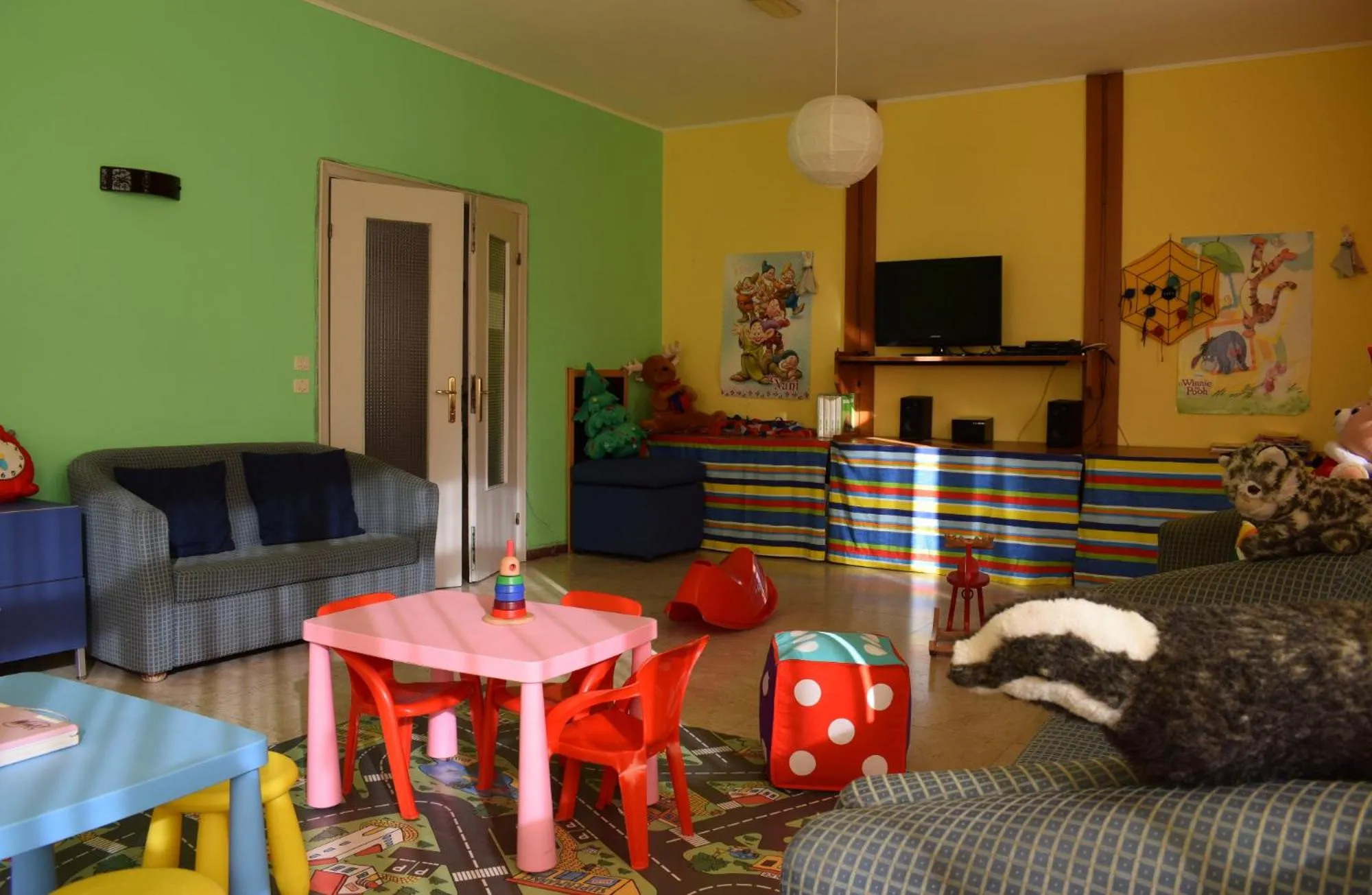 Children play ground in Hotel Doria