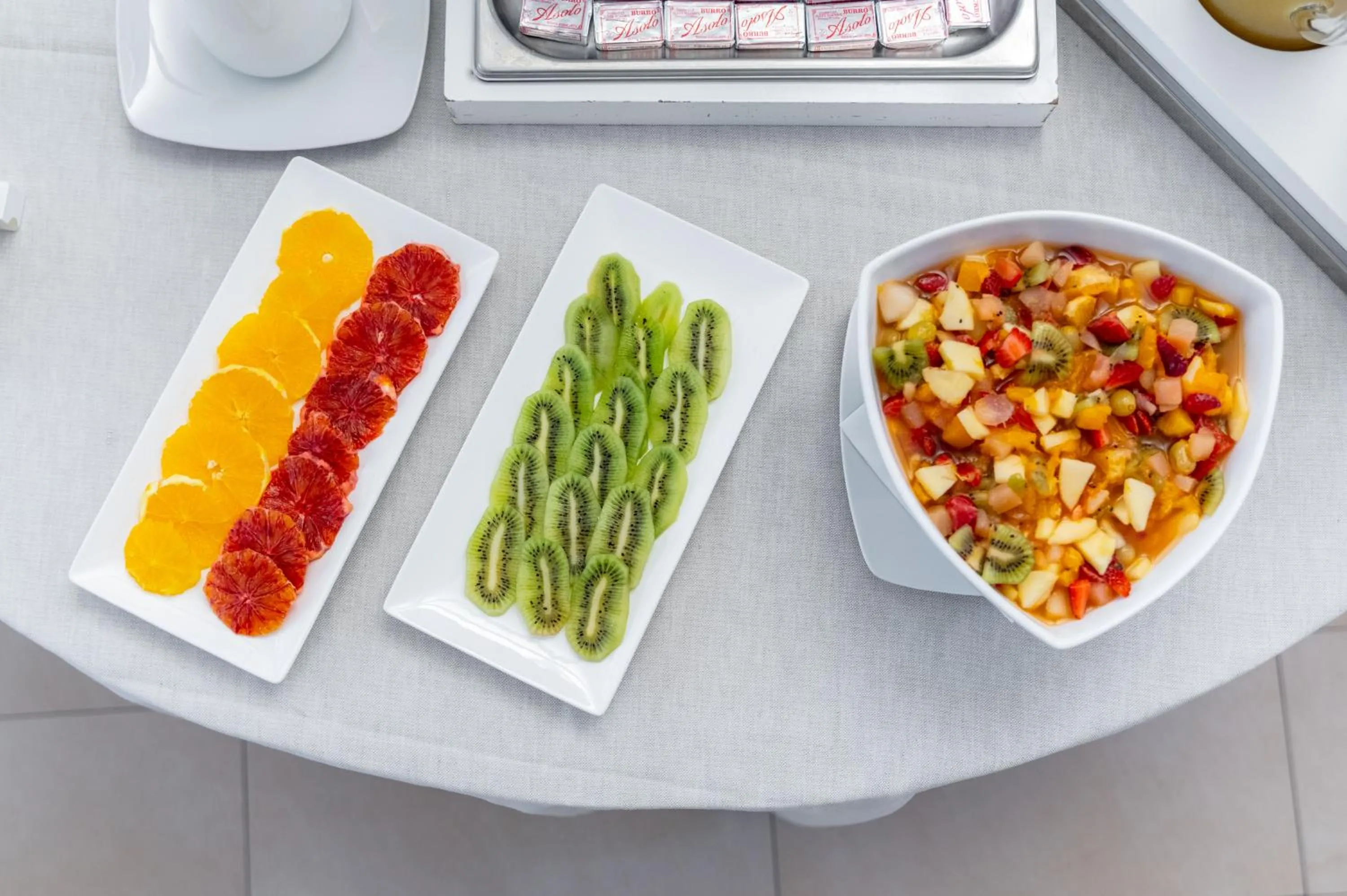 Food and drinks in Hotel Doria