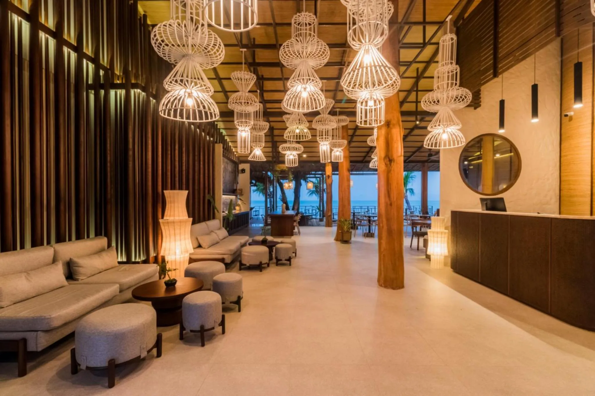 Lobby or reception in The Flow Samui Beach Resort
