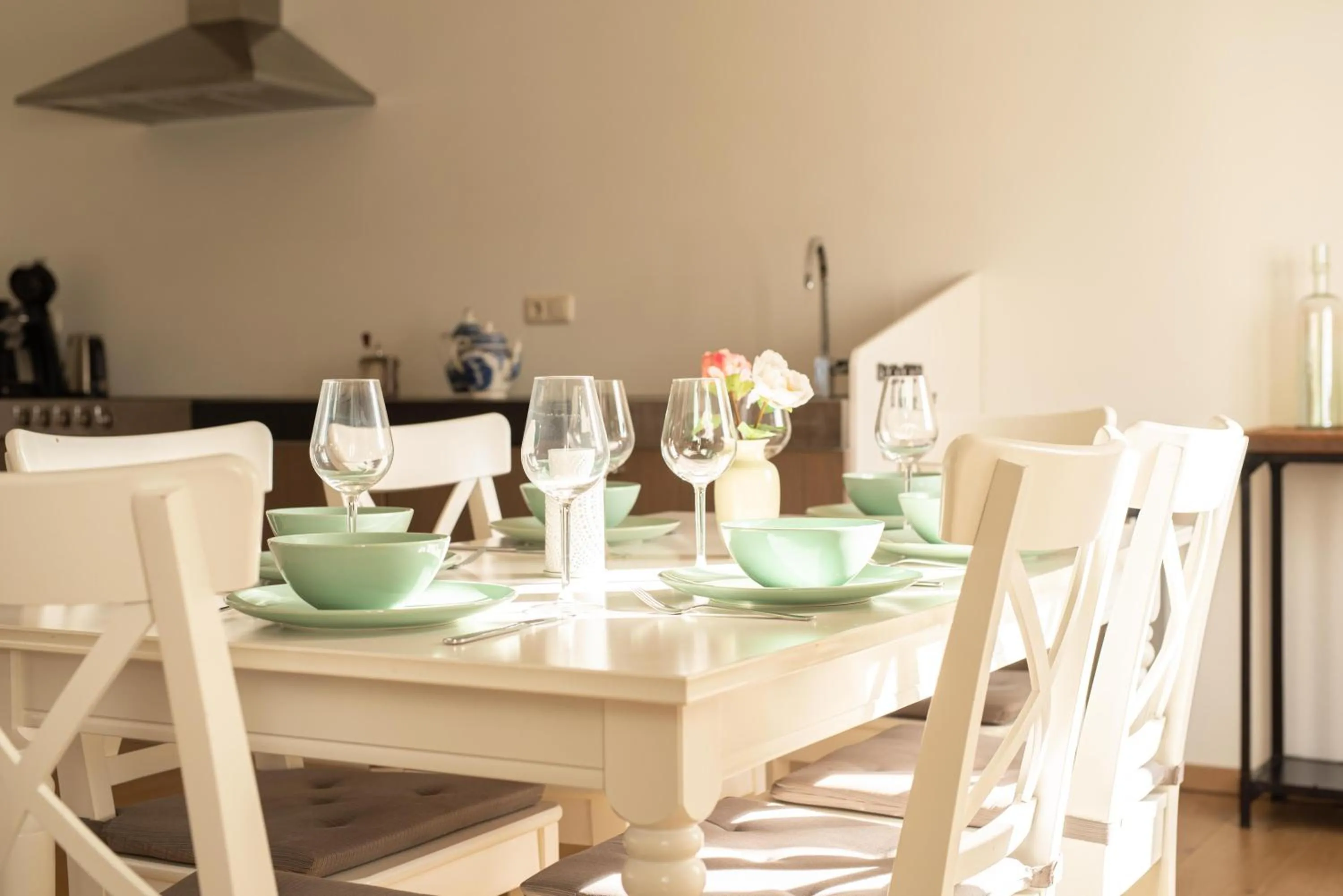 Dining area in Jeanneke Bosch