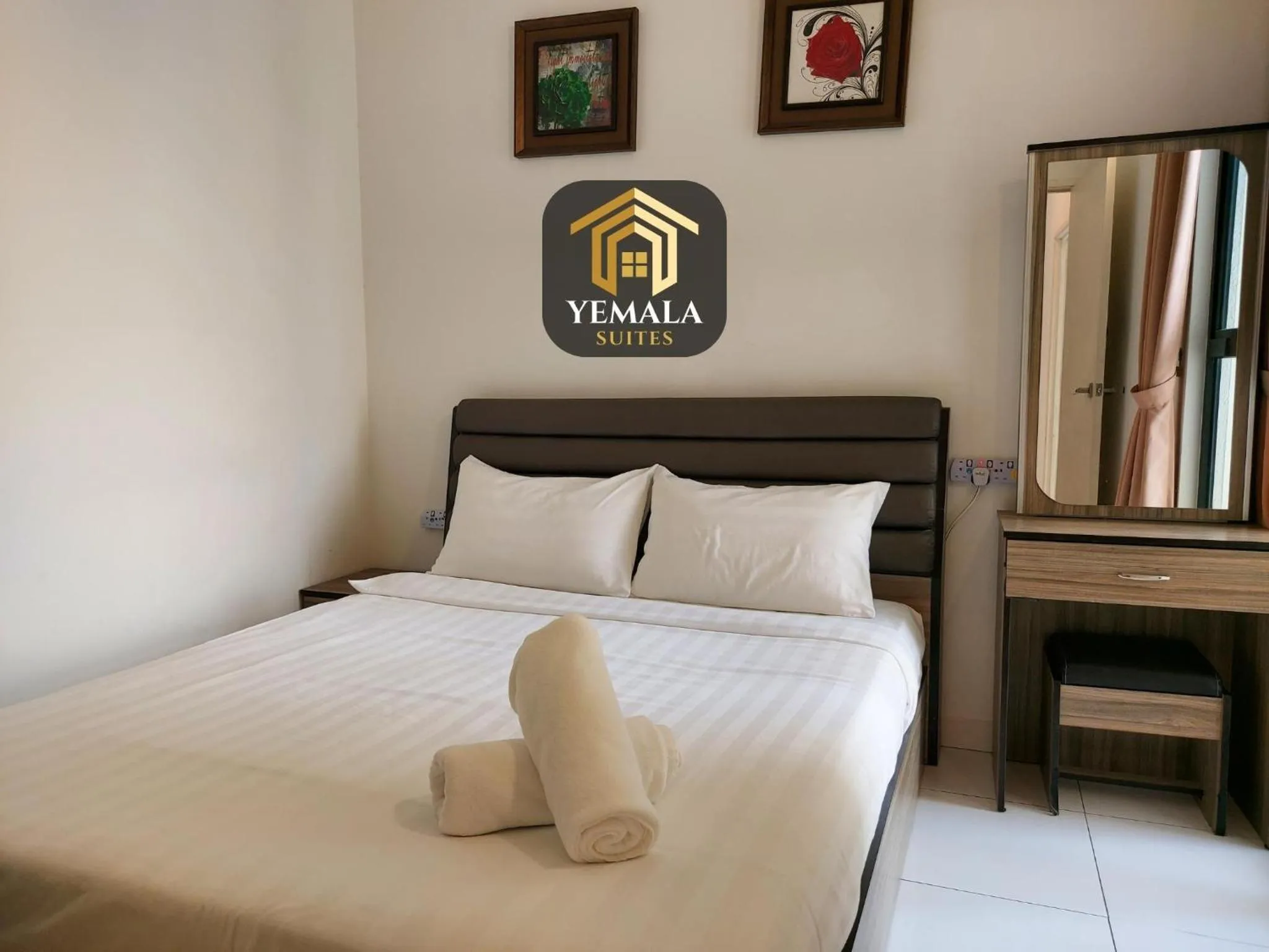 Bed in Yemala Suites at Skyloft - Johor