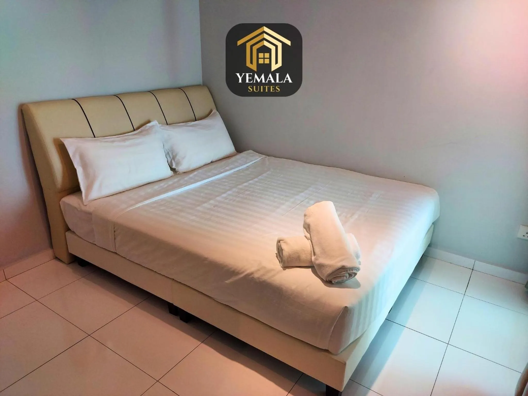 Bed in Yemala Suites at Skyloft - Johor