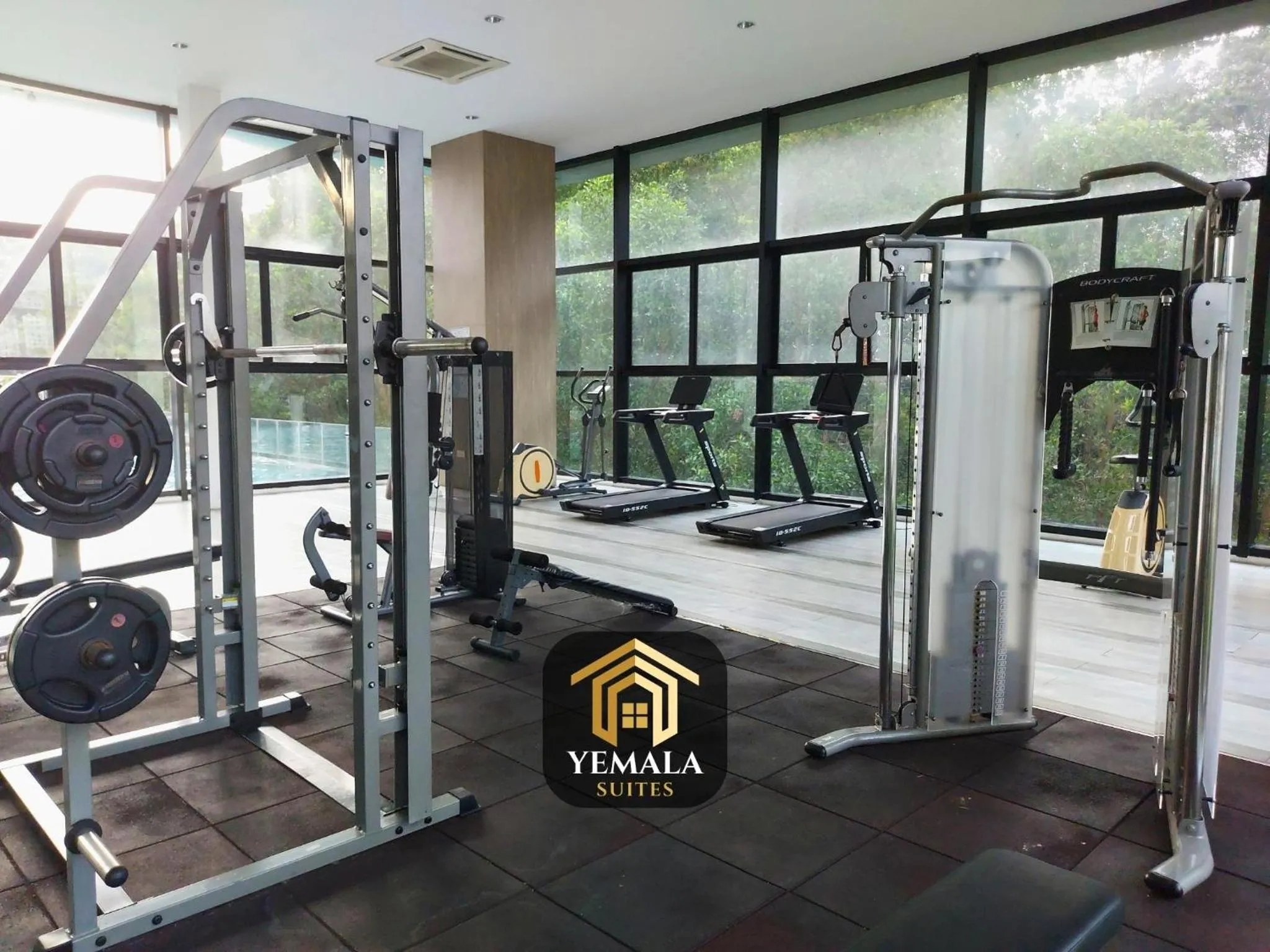 Fitness centre/facilities in Yemala Suites at Skyloft - Johor
