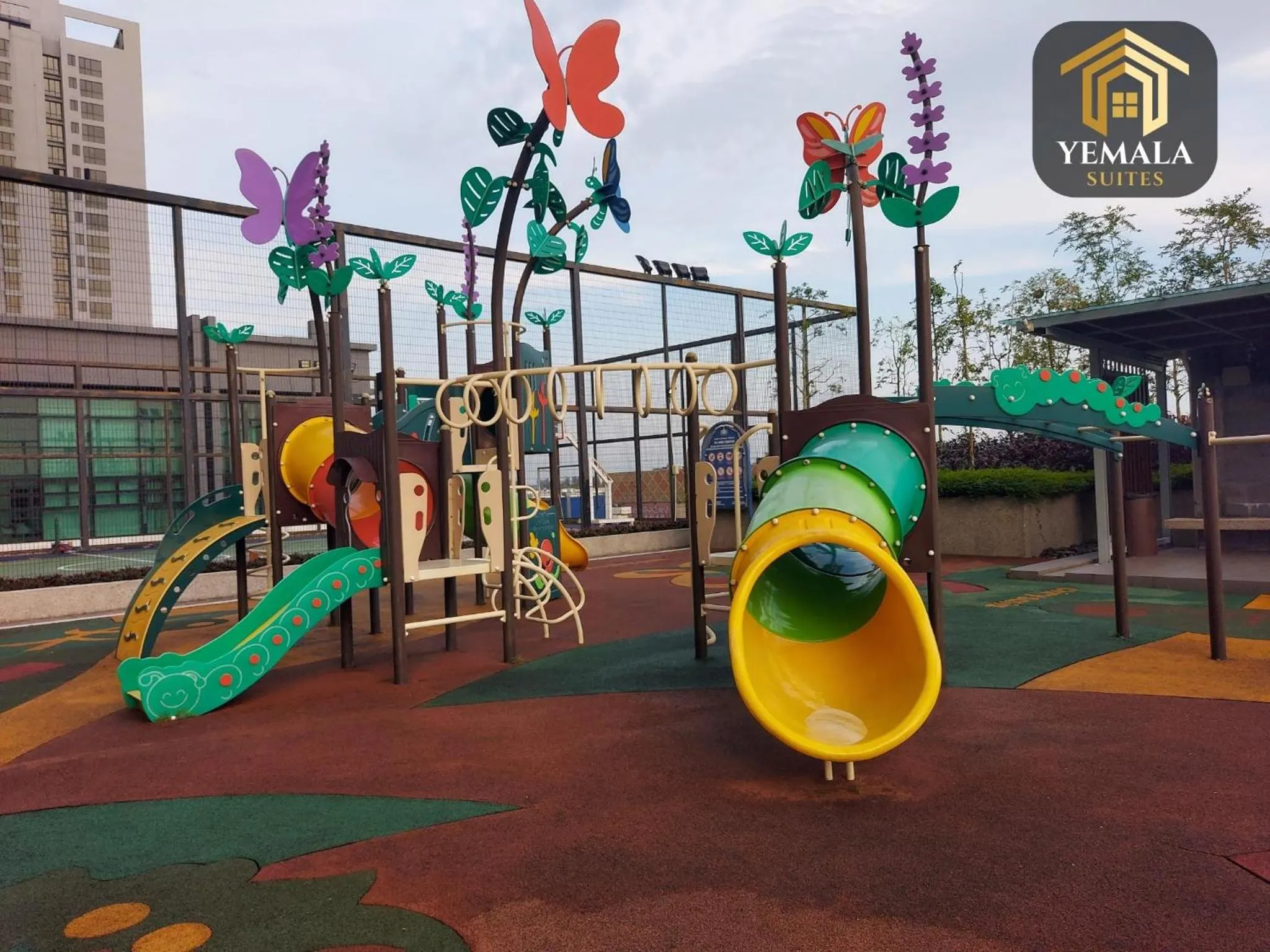 Children play ground in Yemala Suites at Skyloft - Johor