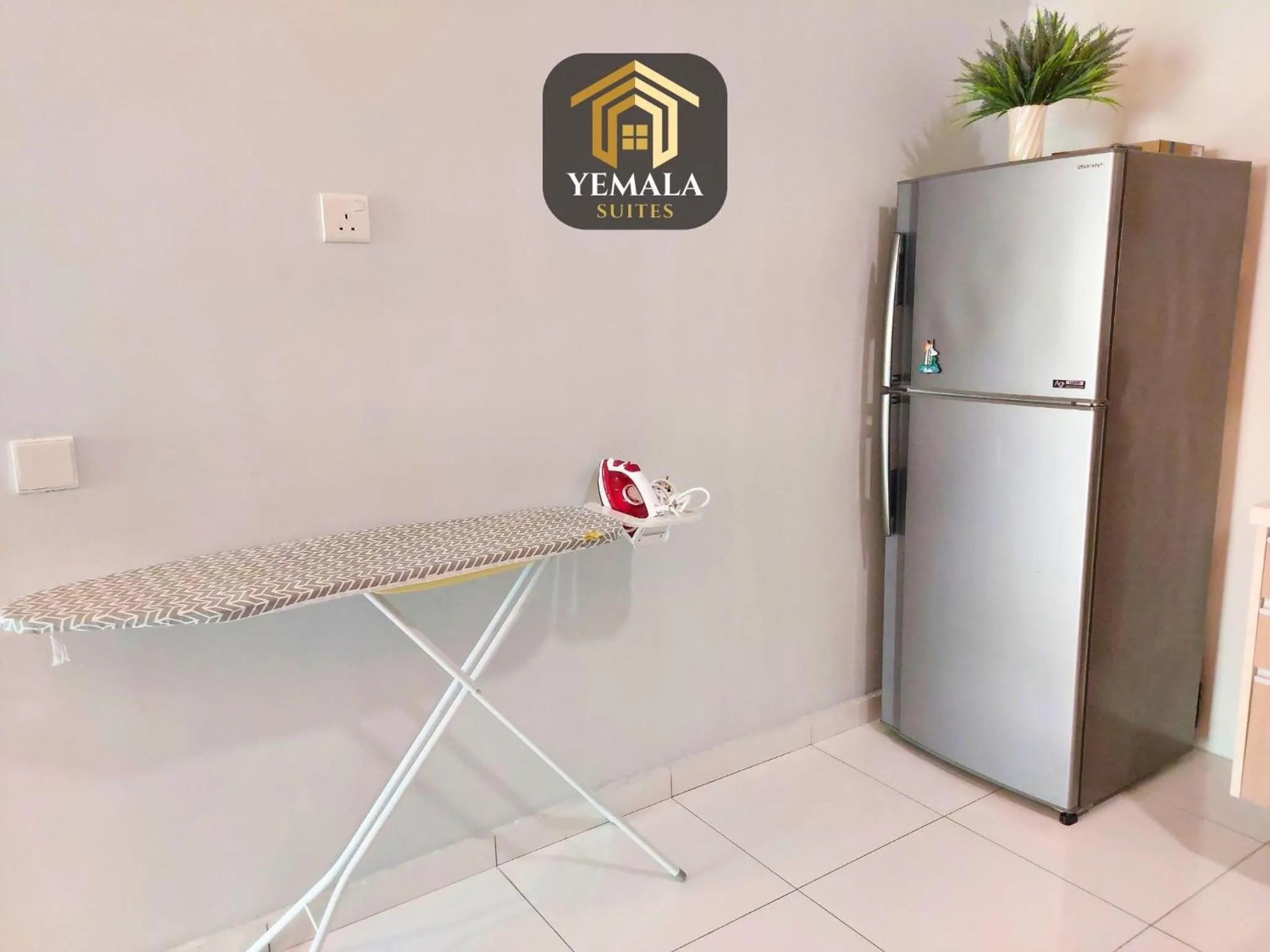 Kitchen or kitchenette in Yemala Suites at Skyloft - Johor