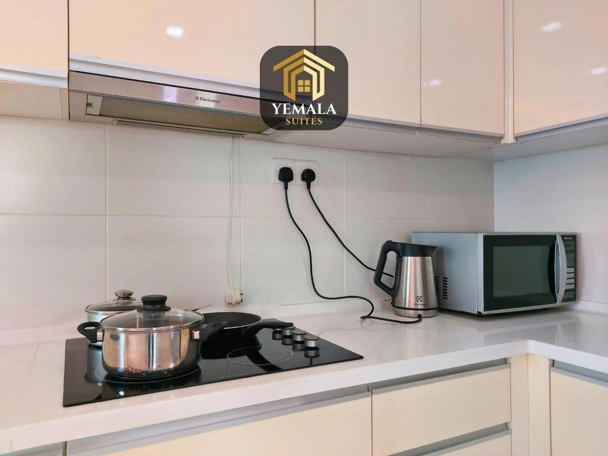 Kitchen or kitchenette in Yemala Suites at Skyloft - Johor