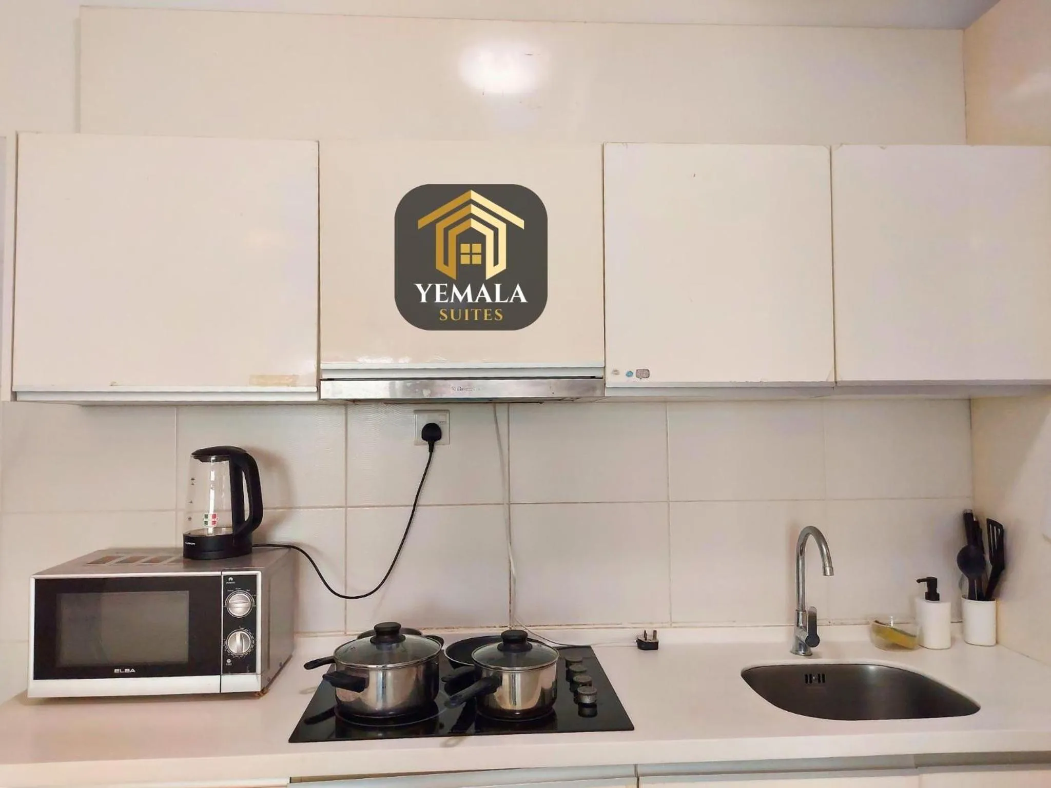 Kitchen or kitchenette in Yemala Suites at Skyloft - Johor