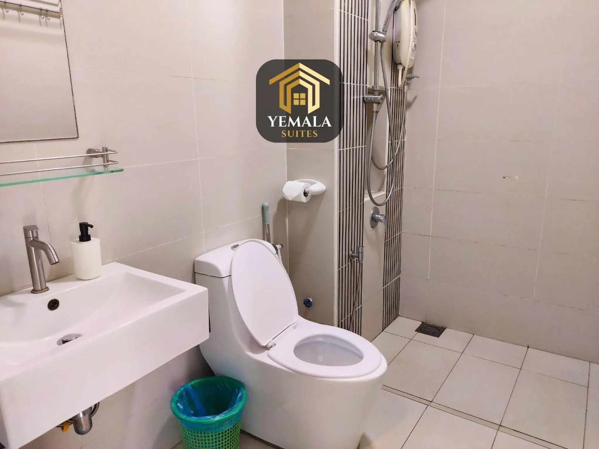 Shower in Yemala Suites at Skyloft - Johor