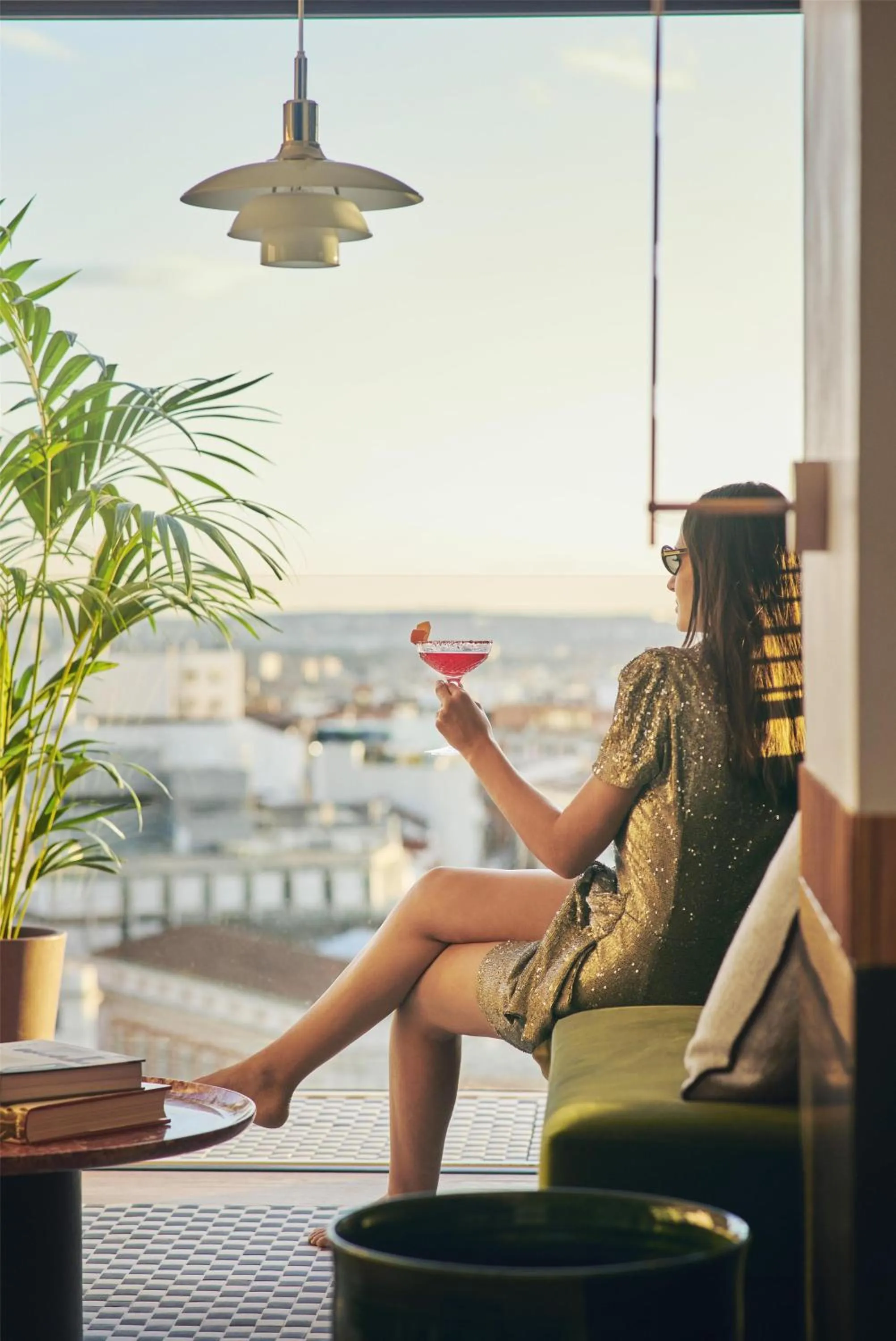 Photo of the whole room in Thompson Madrid, by Hyatt