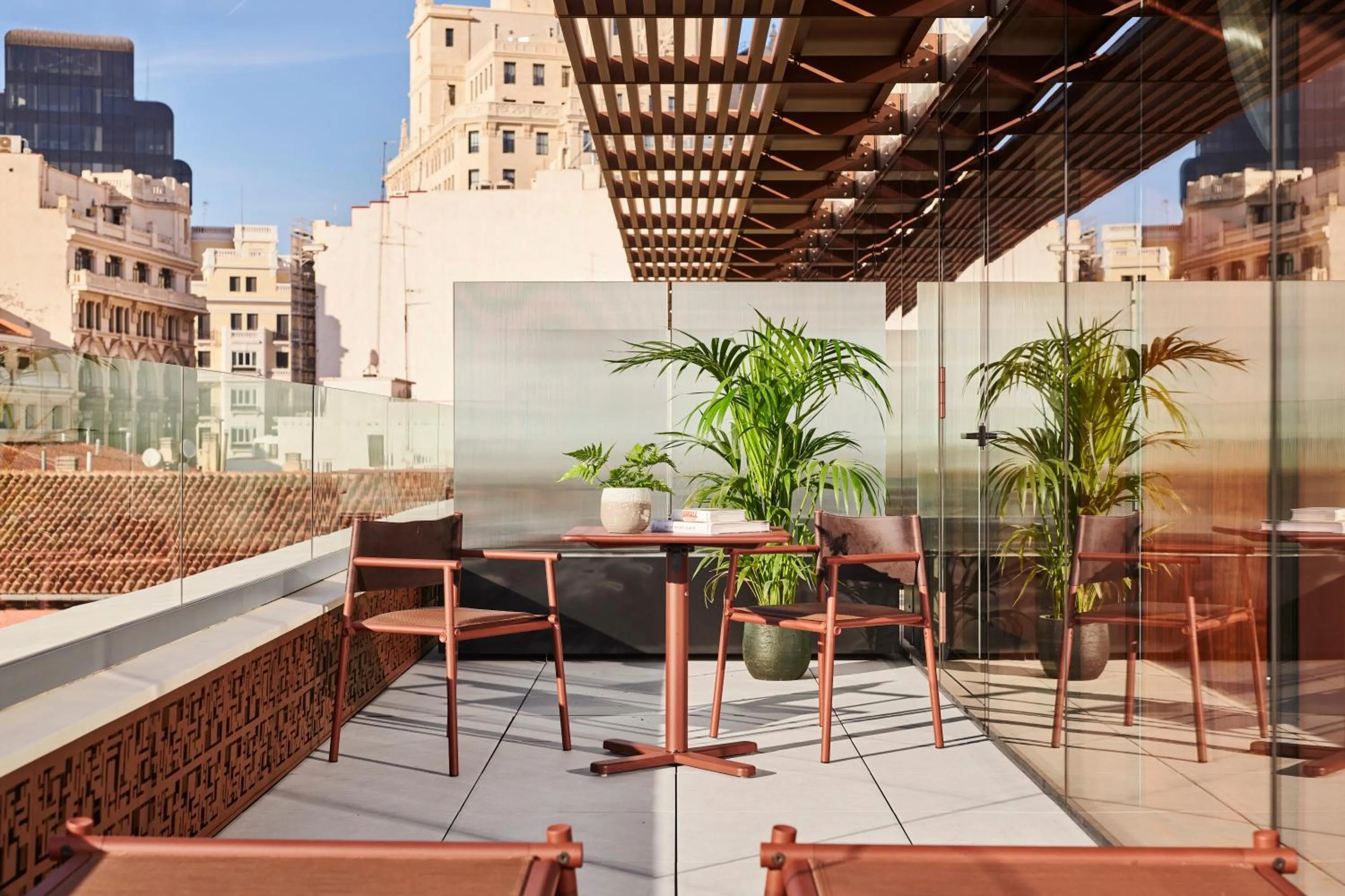 Balcony/Terrace in Thompson Madrid, by Hyatt