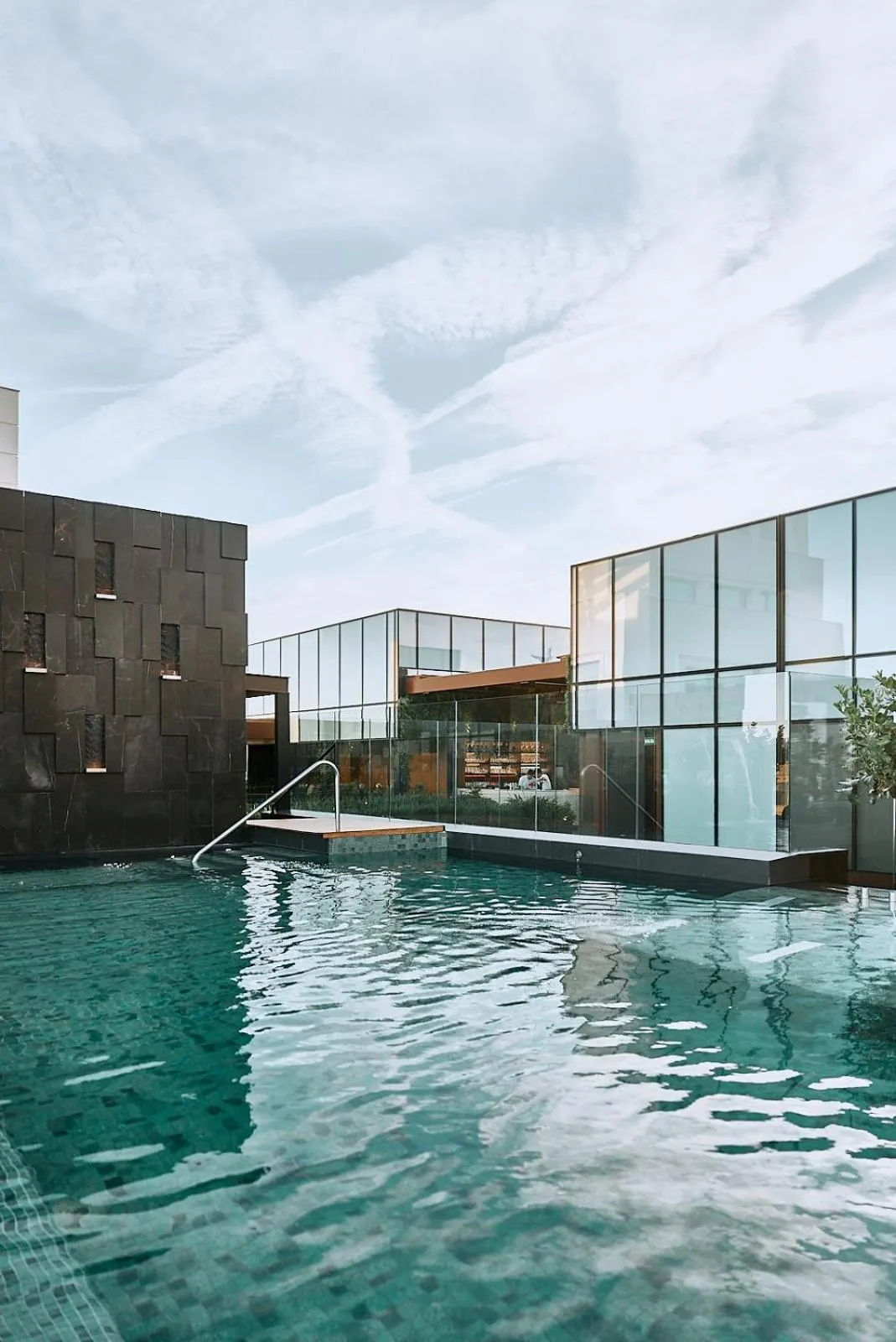 Pool view in Thompson Madrid, by Hyatt