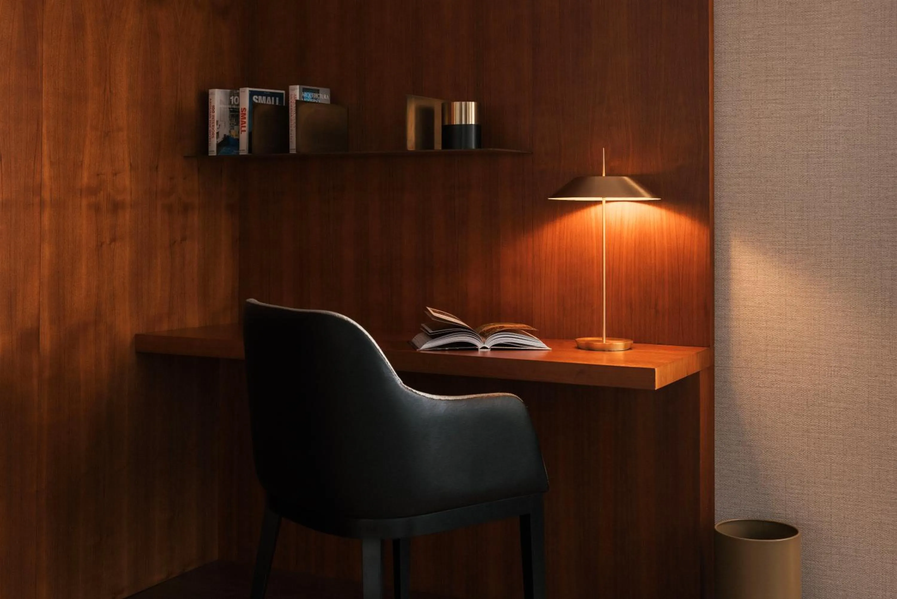 Seating area in Thompson Madrid, by Hyatt