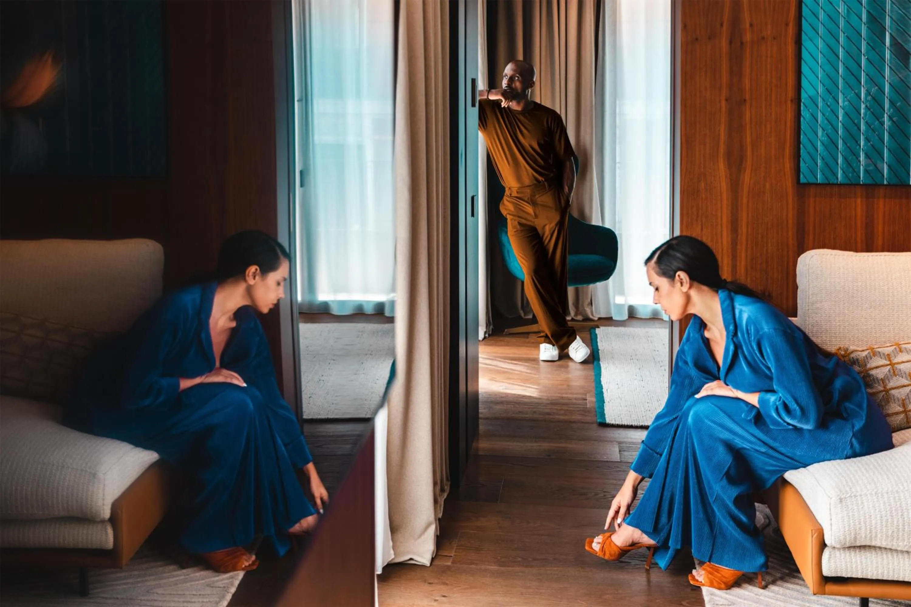 Bed in Thompson Madrid, by Hyatt