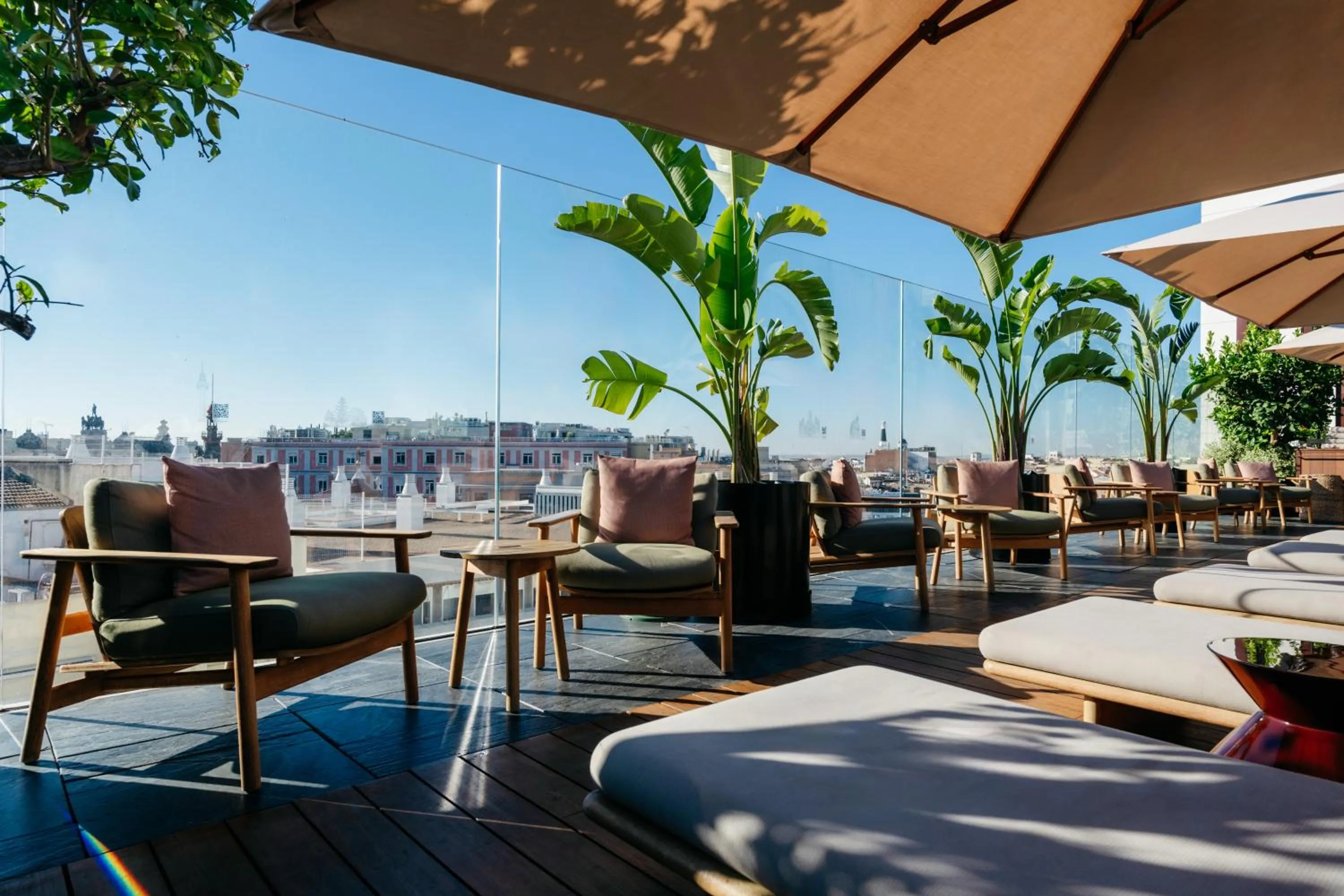 Balcony/Terrace in Thompson Madrid, by Hyatt