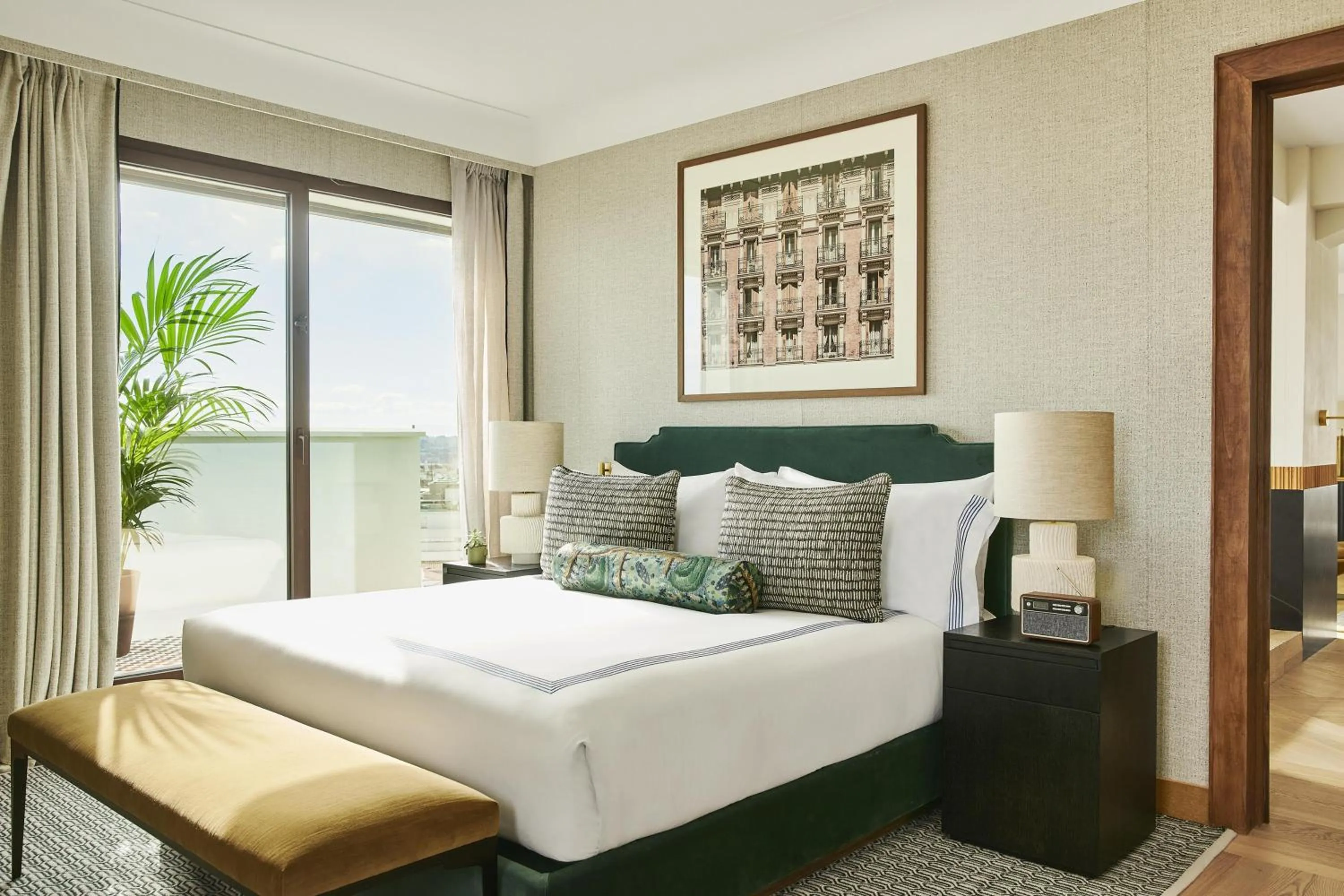 Photo of the whole room, Bed in Thompson Madrid, by Hyatt