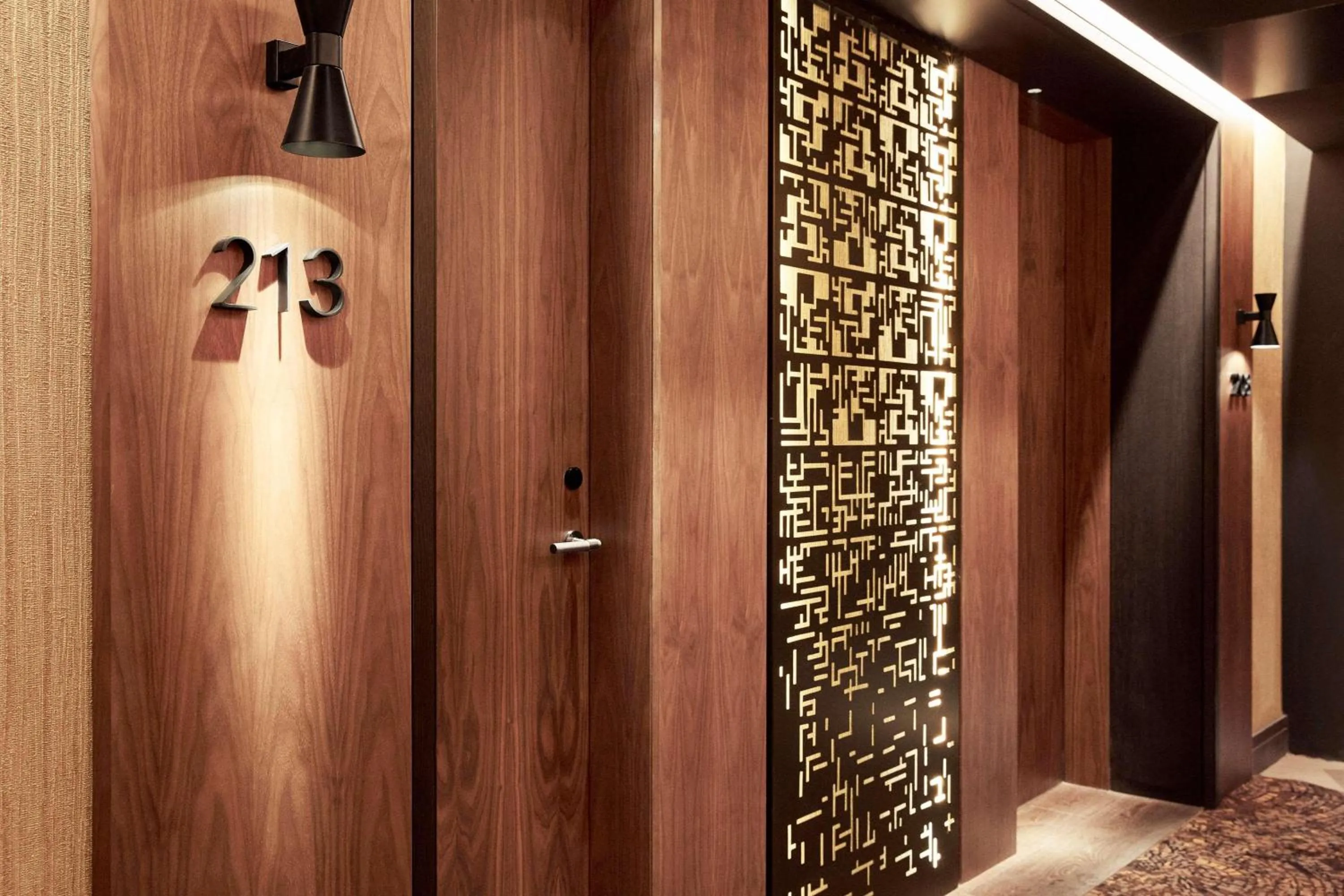 Decorative detail in Thompson Madrid, by Hyatt