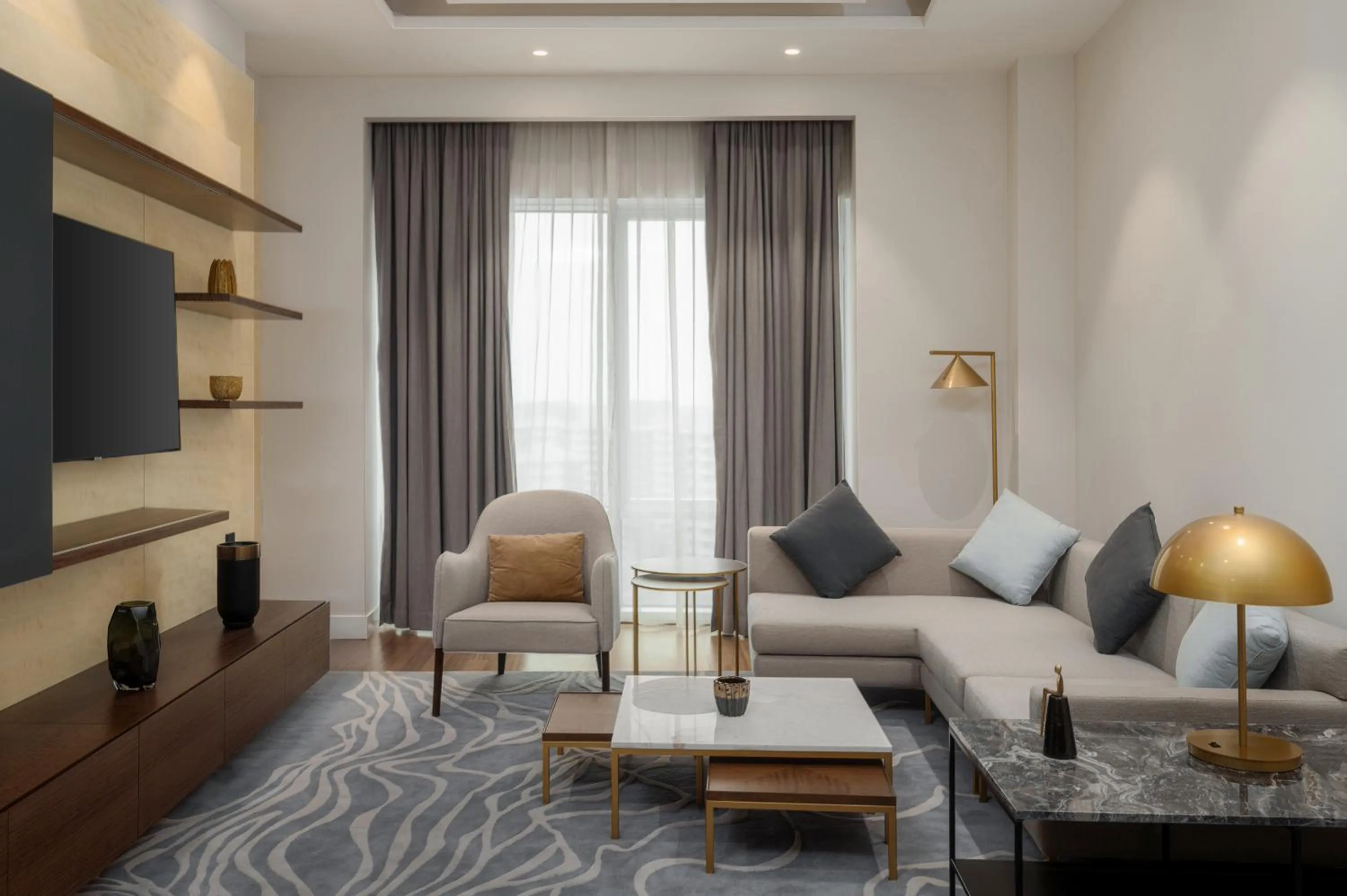 Living room in Radisson Hotel & Residences Erbil