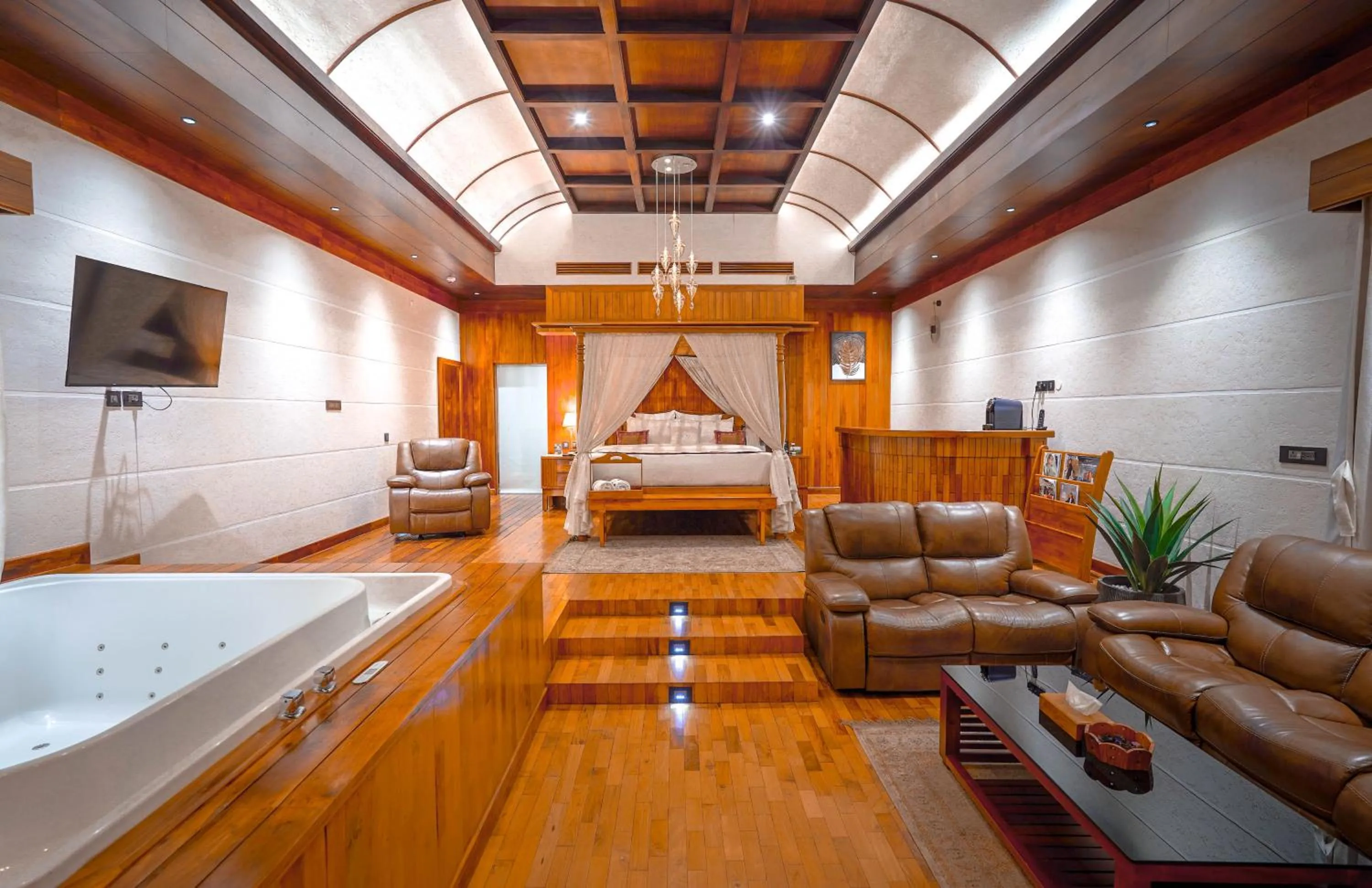 Bedroom, Bed in Chandys Drizzle Drops - Munnar Top Station