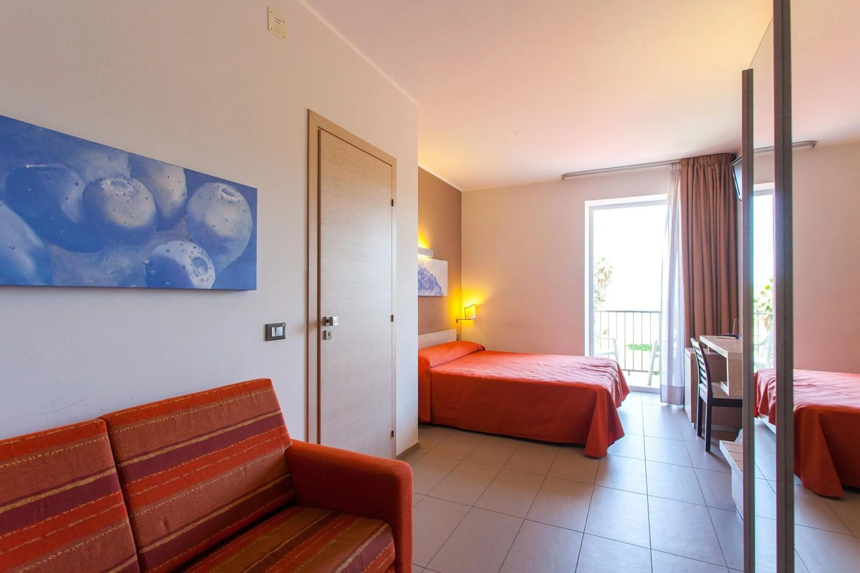 Bed in Hotel Villa d'Amato