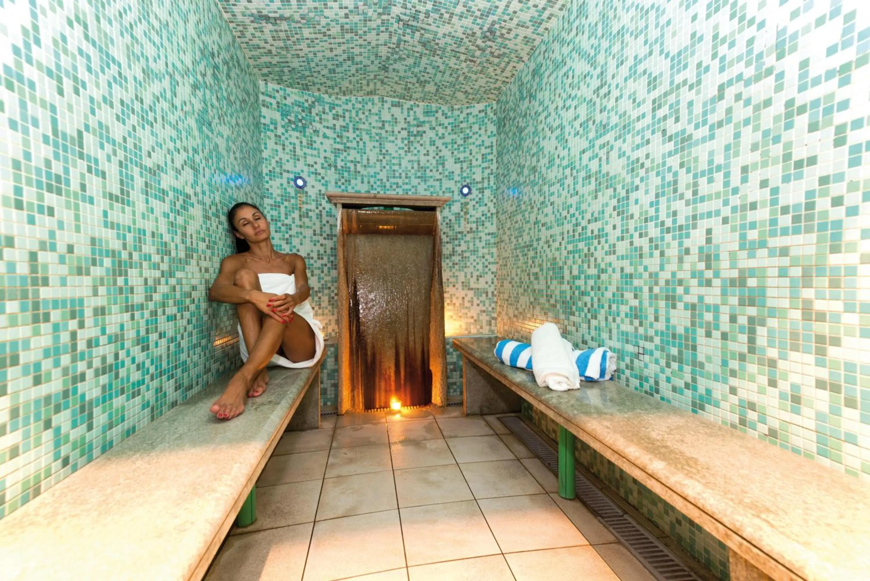 Sauna in Hotel Terme Don Pepe