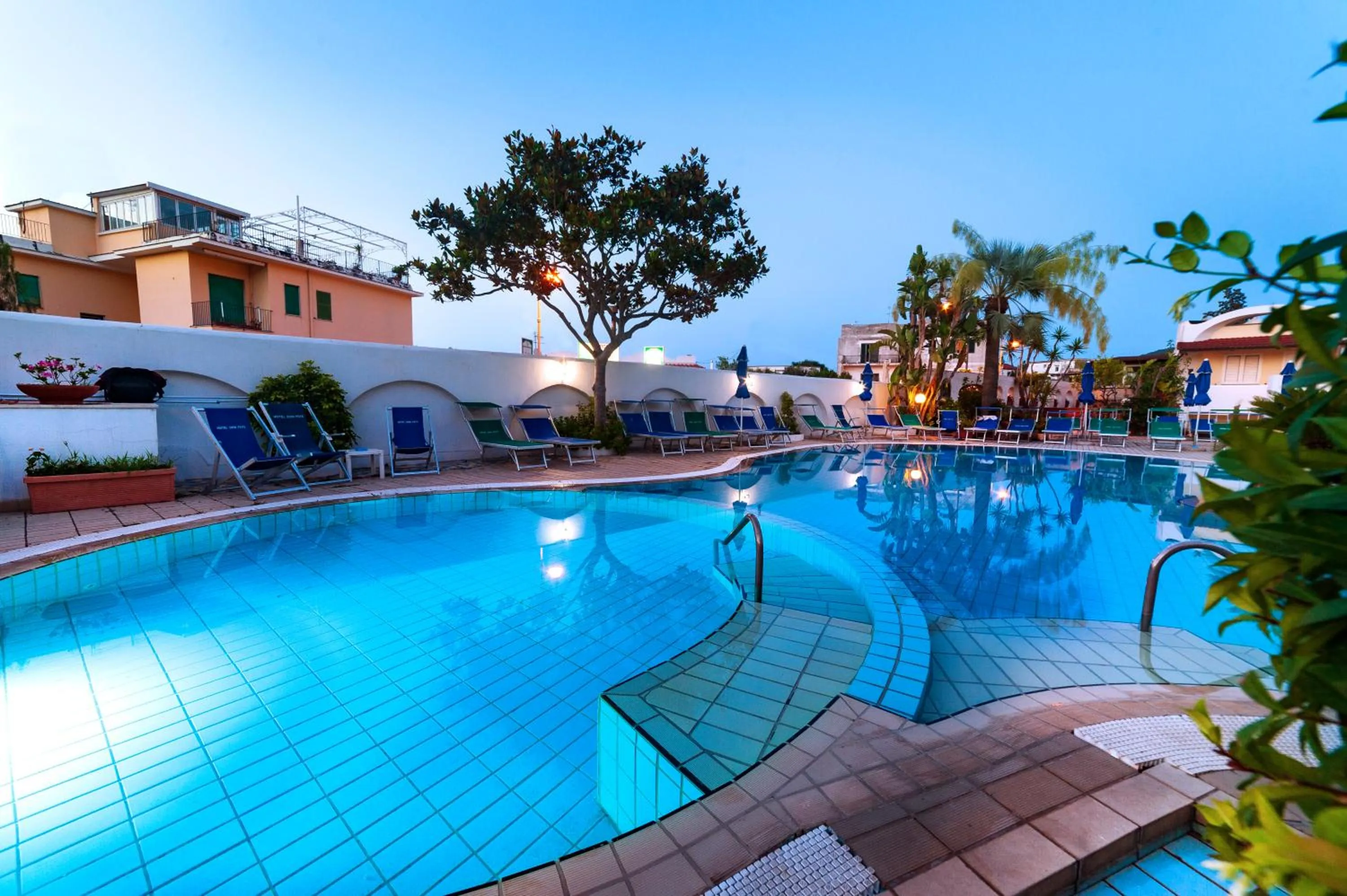 Swimming pool in Hotel Terme Don Pepe