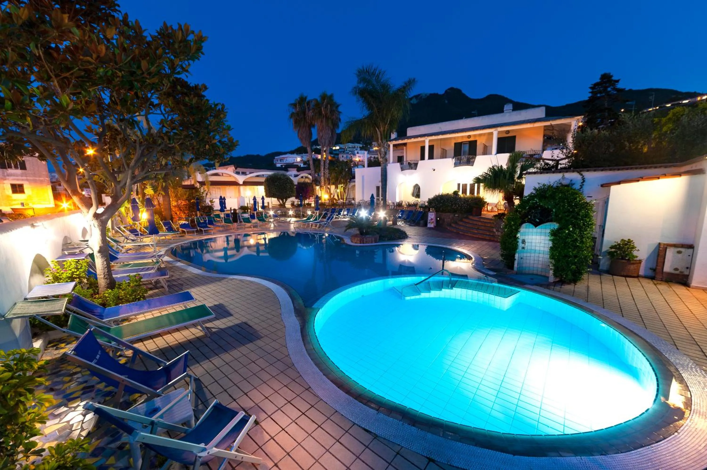 Swimming pool in Hotel Terme Don Pepe