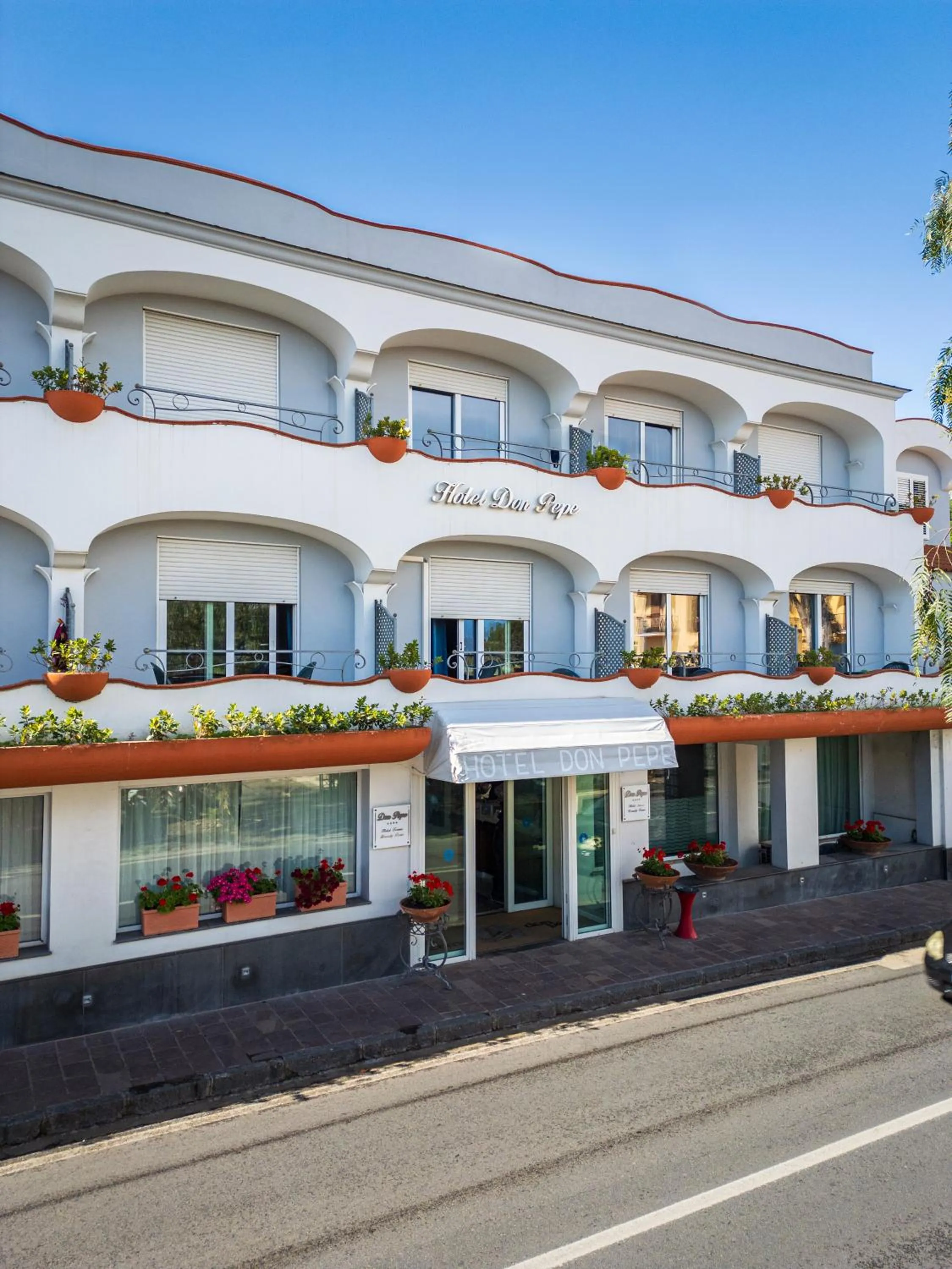 Facade/entrance in Hotel Terme Don Pepe