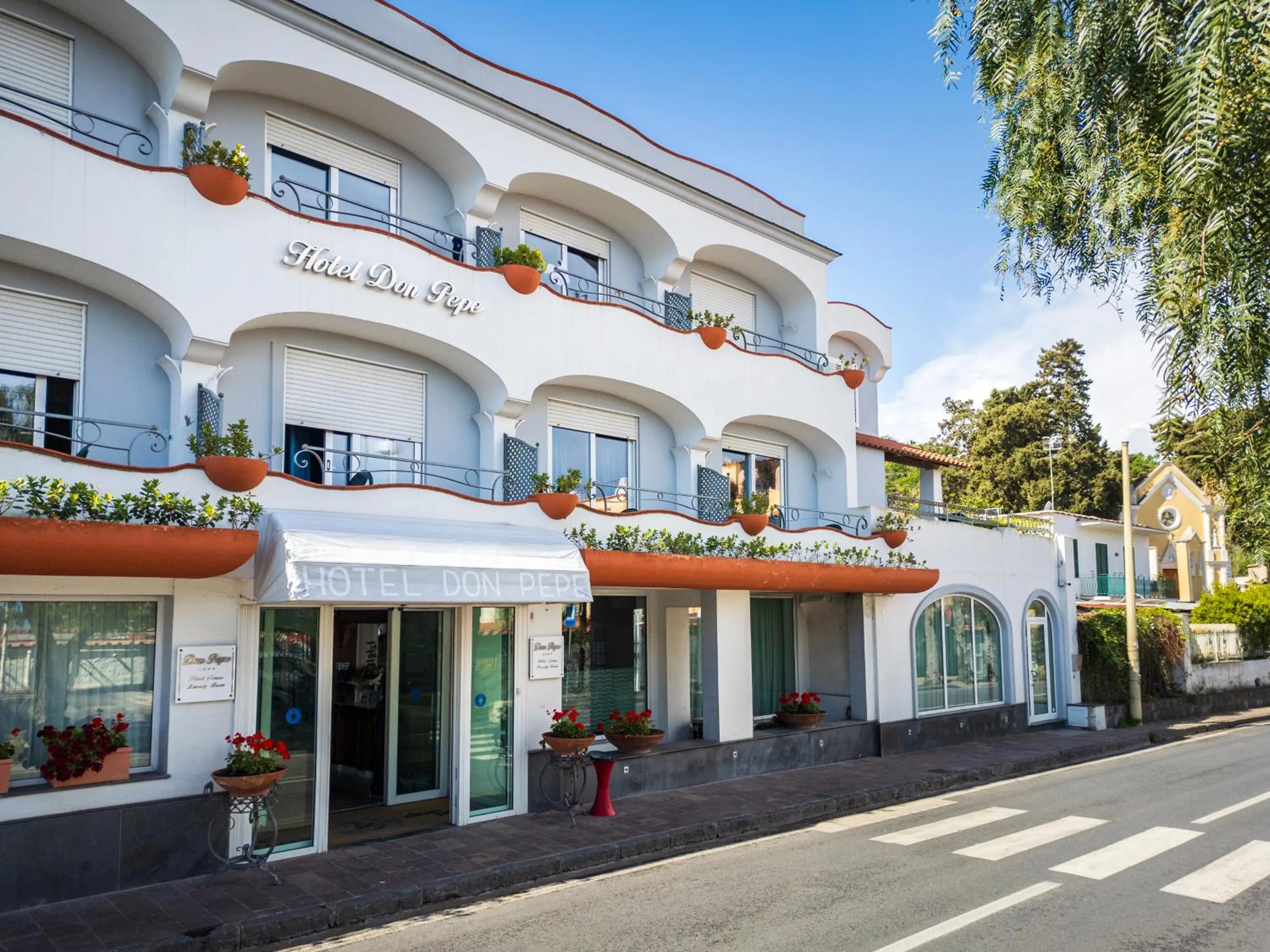 Facade/entrance in Hotel Terme Don Pepe